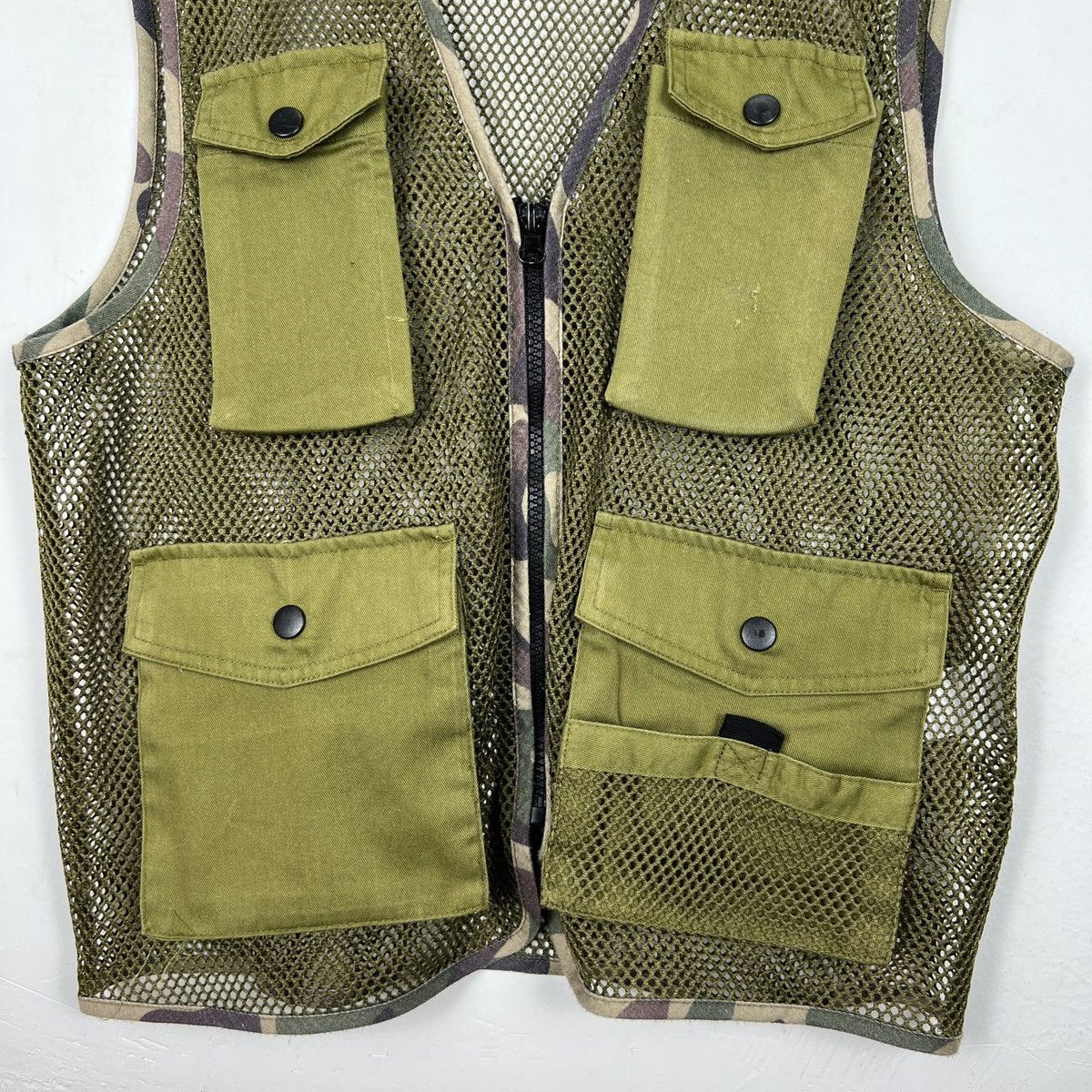 Japanese Brand Vintage Pro-Act 90s Multi Pocket Tactical Vest Size US M / EU 48-50 / 2 - 3 Thumbnail