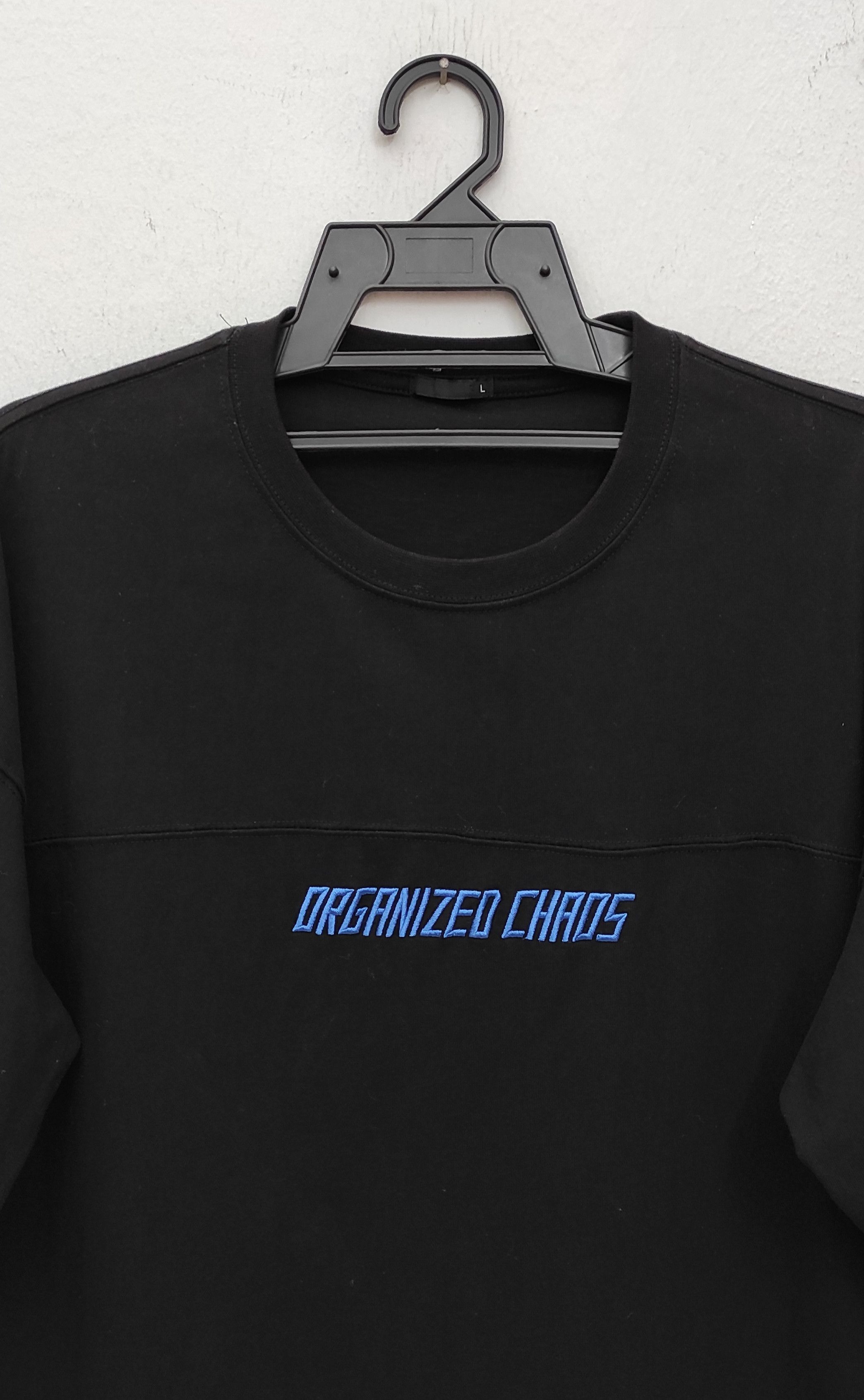 Japanese Brand Gu TADAOMI SHIBUYA ORGANIZED CHAOS raglan Boxy tee Size US L / EU 52-54 / 3 - 4 Thumbnail