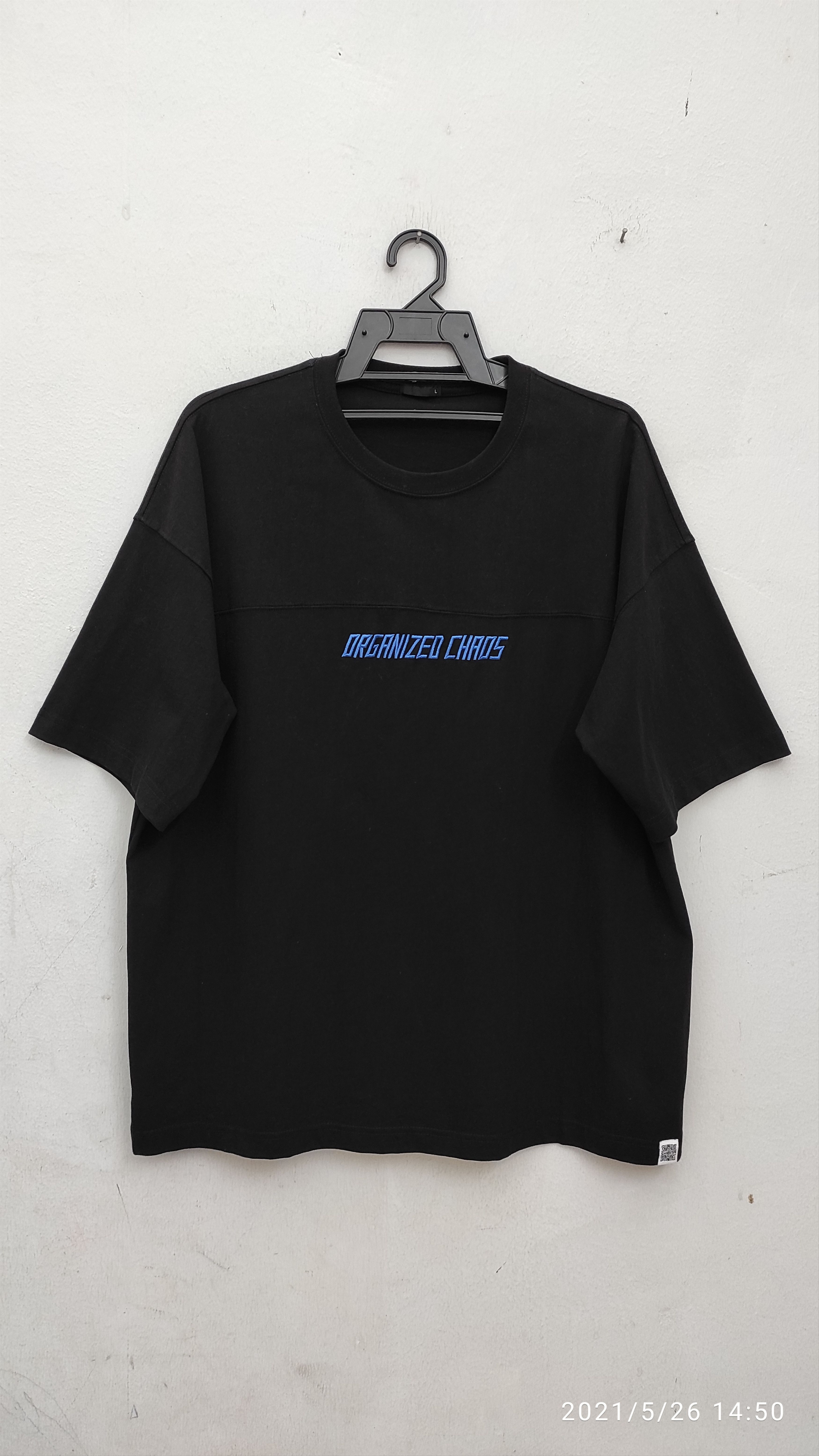 Japanese Brand Gu TADAOMI SHIBUYA ORGANIZED CHAOS raglan Boxy tee Size US L / EU 52-54 / 3 - 9 Thumbnail