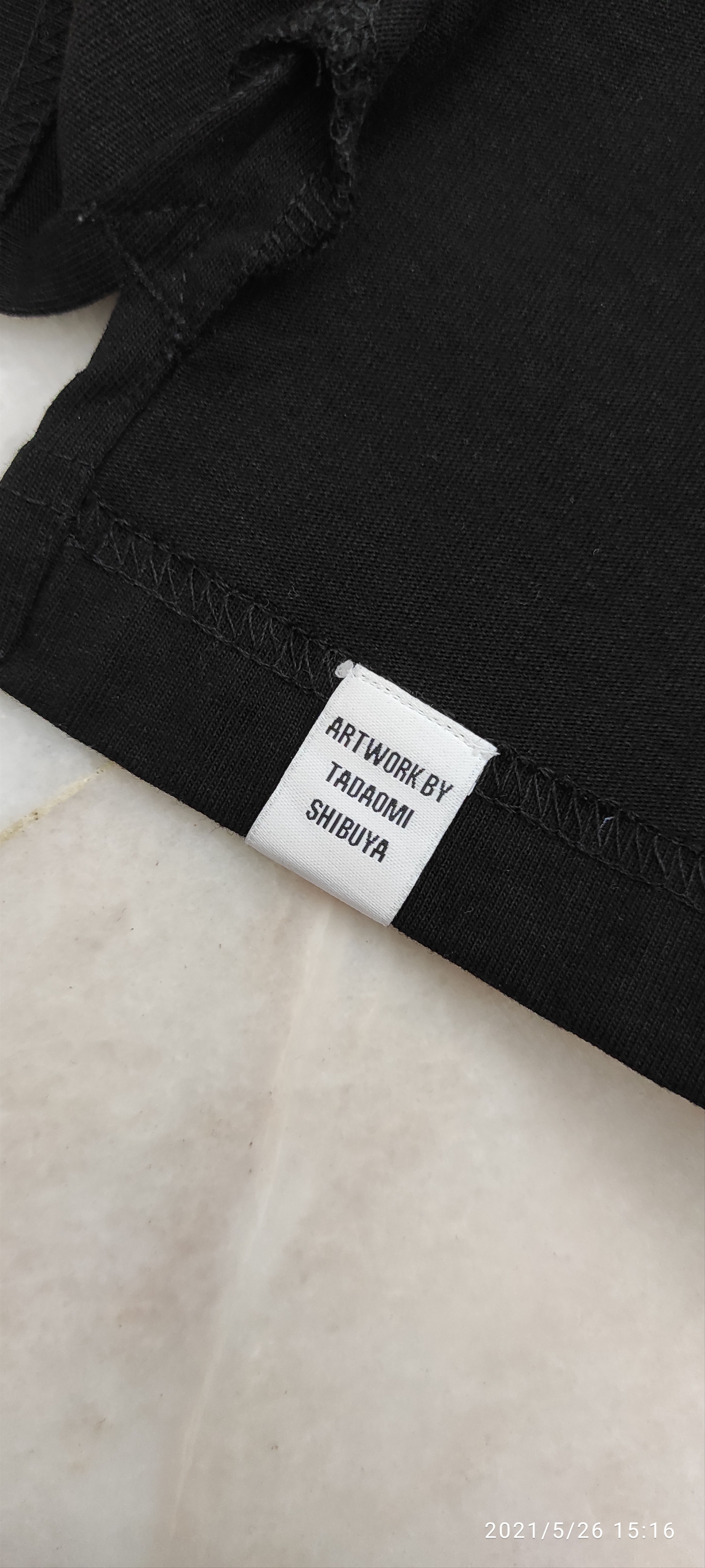 Japanese Brand Gu TADAOMI SHIBUYA ORGANIZED CHAOS raglan Boxy tee Size US L / EU 52-54 / 3 - 6 Thumbnail
