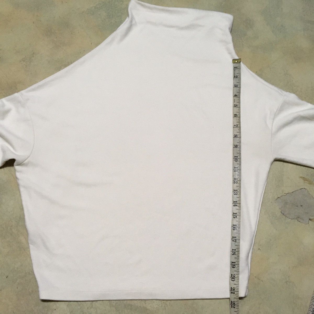ADAM ET ROPE Adam Et Rope Designer White Turtleneck Shirt Size US M / EU 48-50 / 2 - 6 Thumbnail