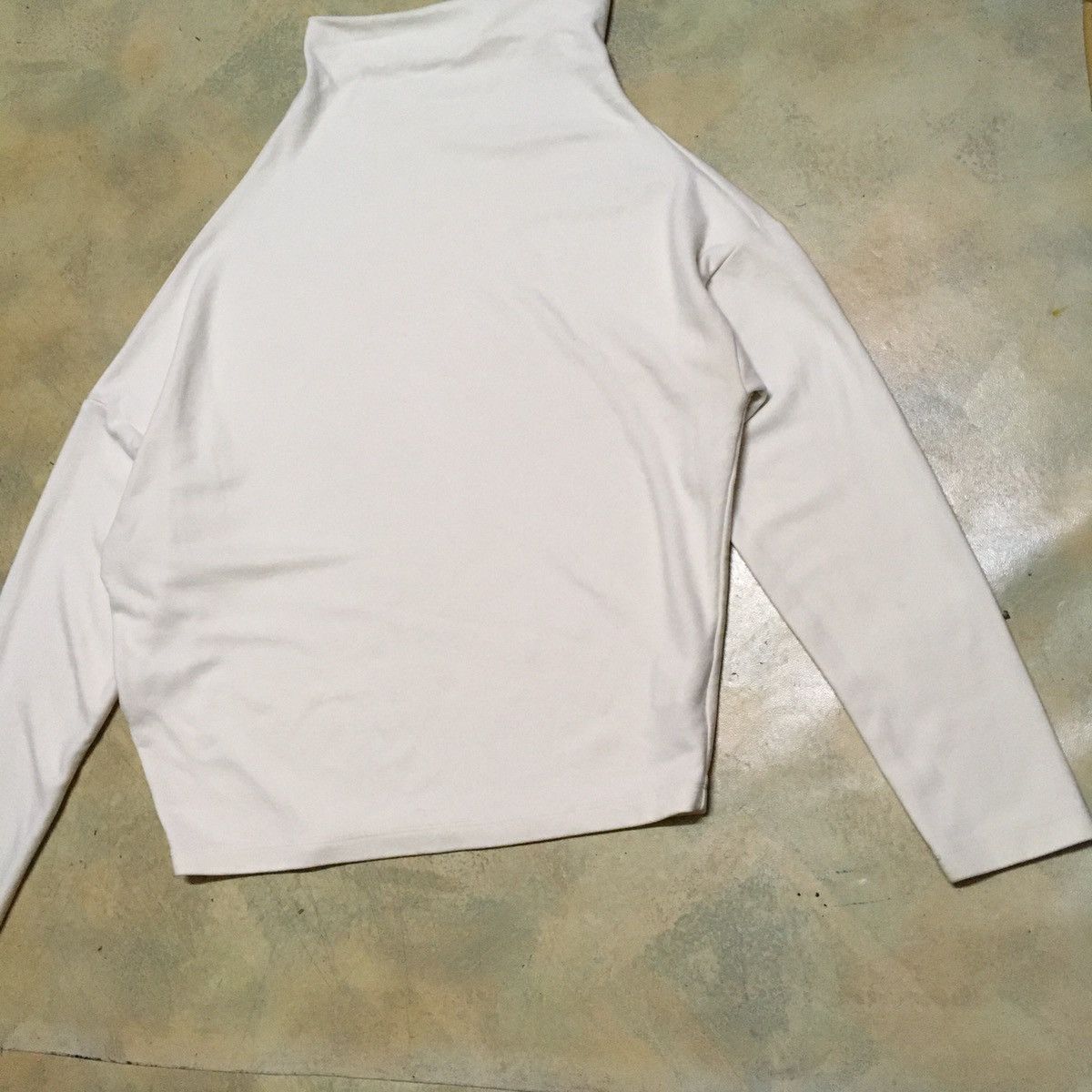 ADAM ET ROPE Adam Et Rope Designer White Turtleneck Shirt Size US M / EU 48-50 / 2 - 3 Thumbnail