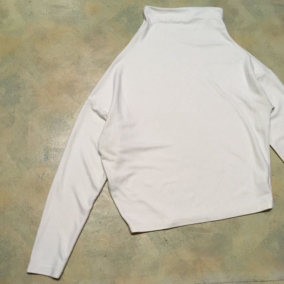 ADAM ET ROPE Adam Et Rope Designer White Turtleneck Shirt Size US M / EU 48-50 / 2 - 2 Thumbnail