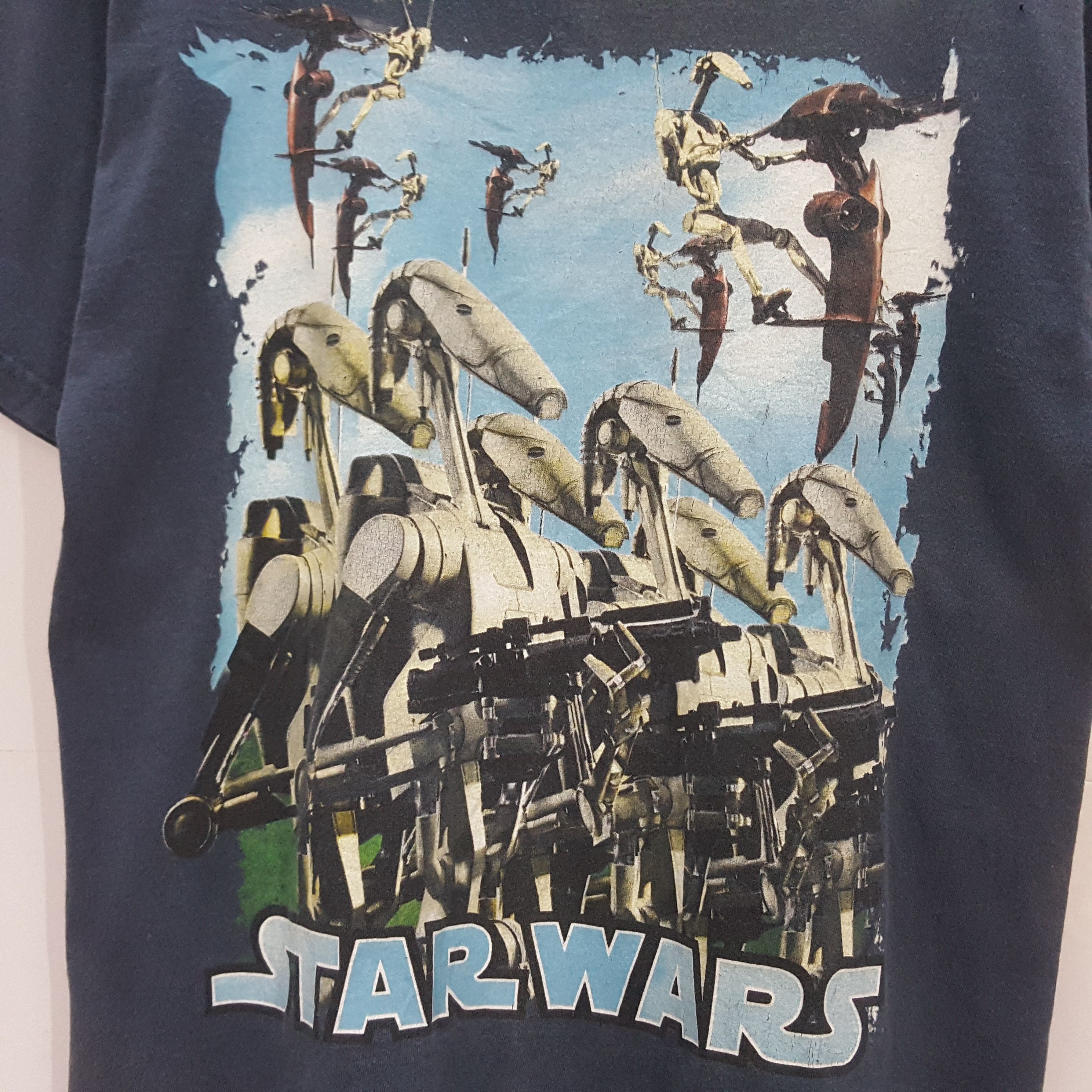 Star Wars × Vintage Vintage STARWARS Big Print Design t-shirt Size US M / EU 48-50 / 2 - 5 Thumbnail