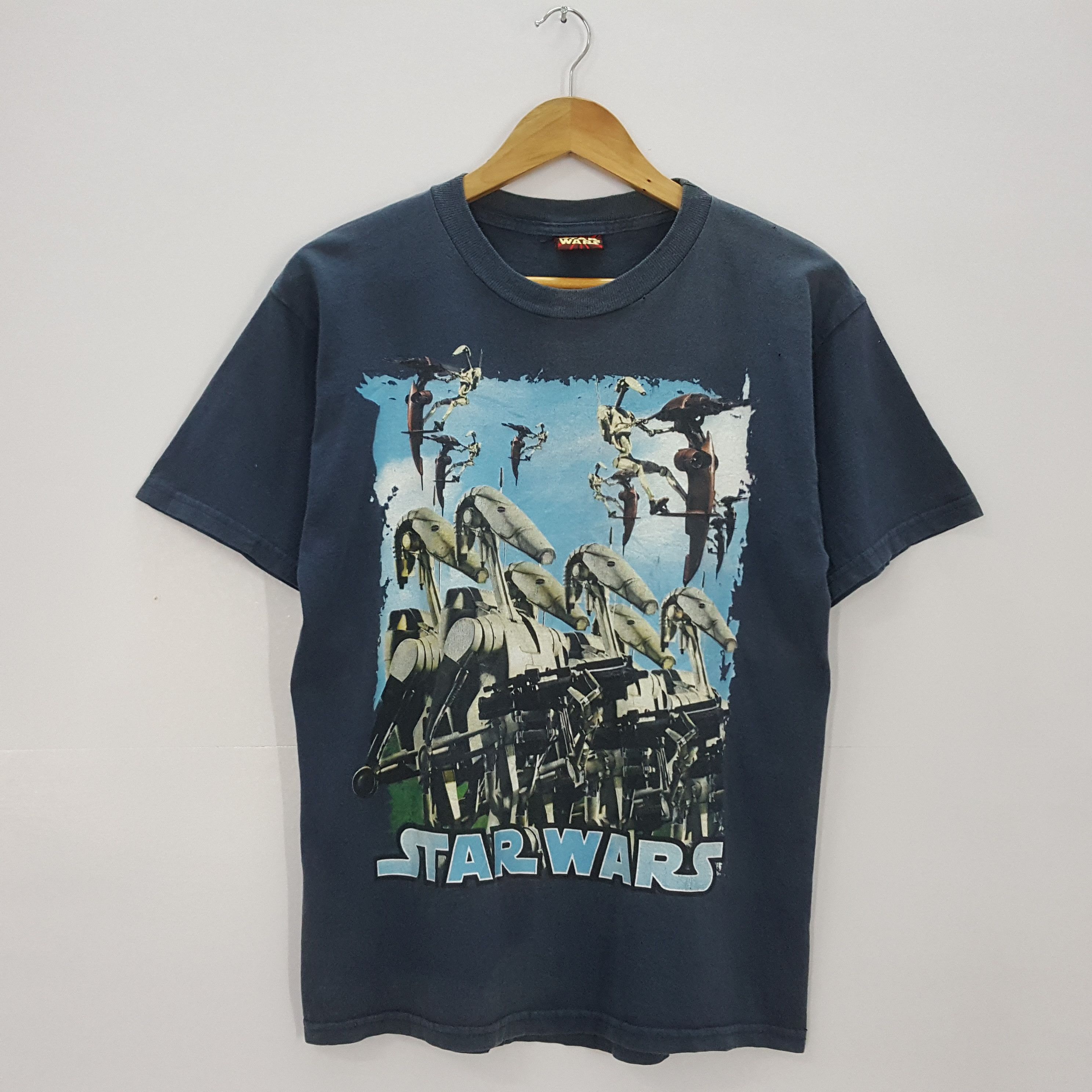 Star Wars × Vintage Vintage STARWARS Big Print Design t-shirt Size US M / EU 48-50 / 2 - 1 Thumbnail