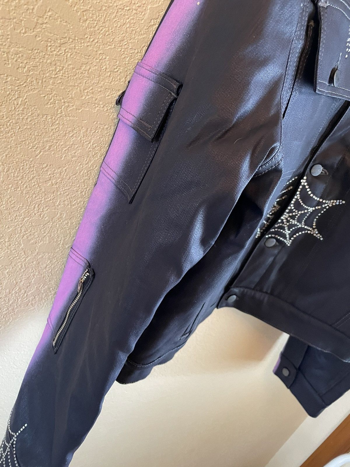 Sp5der Spider Worldwide SP5DER Trucker Jacket Size US M / EU 48-50 / 2 - 7 Thumbnail