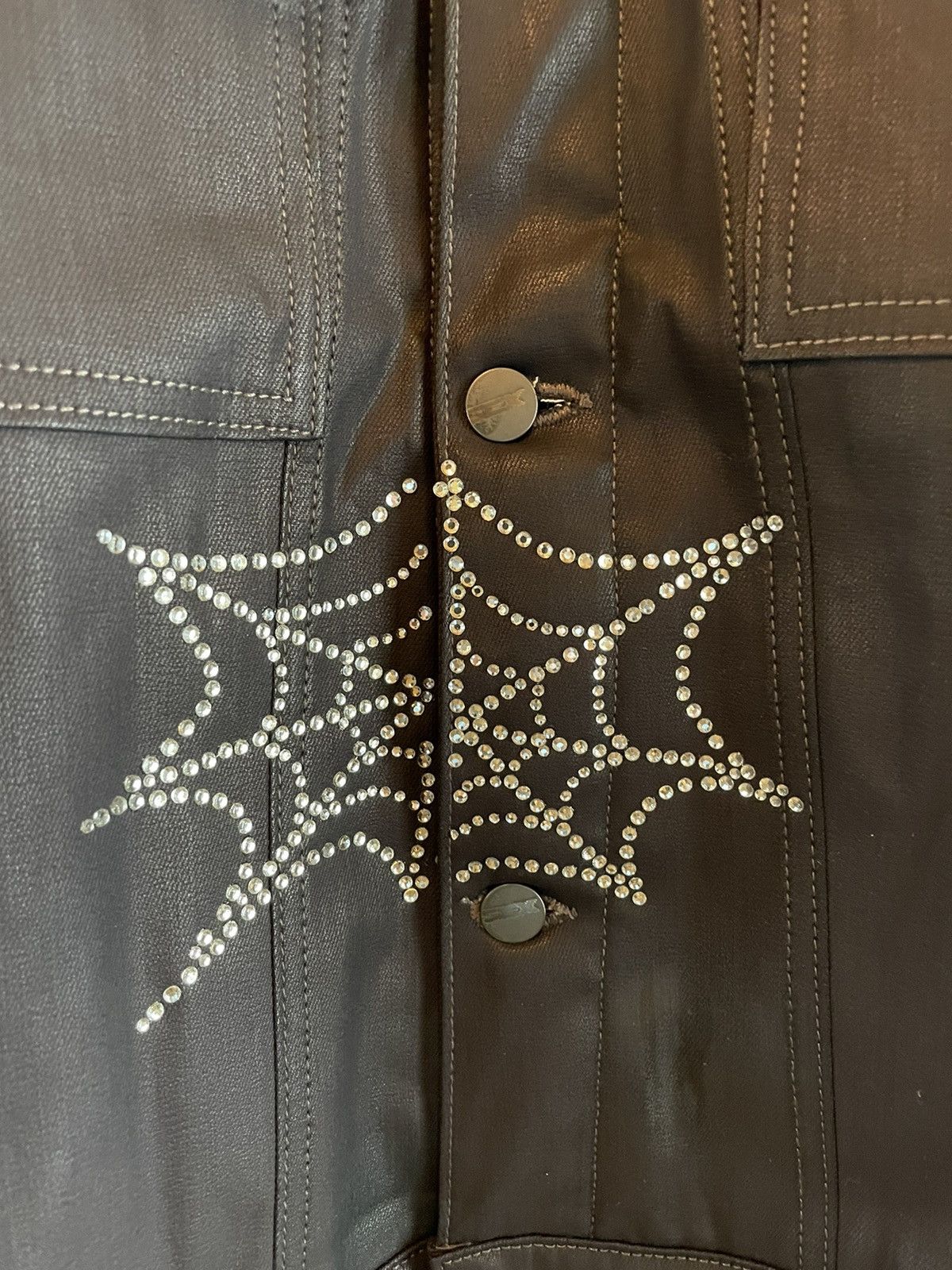 Sp5der Spider Worldwide SP5DER Trucker Jacket Size US M / EU 48-50 / 2 - 5 Thumbnail