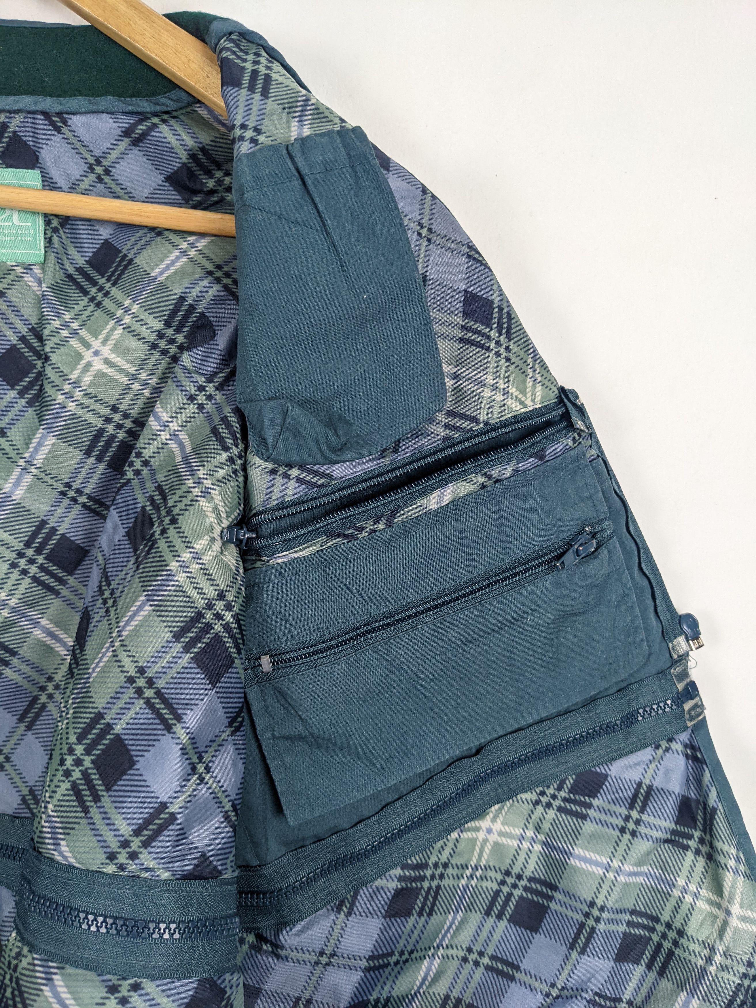 Vintage Vintage TASSEL Multi Pocket Utility Tactical Vest Size US M / EU 48-50 / 2 - 12 Thumbnail