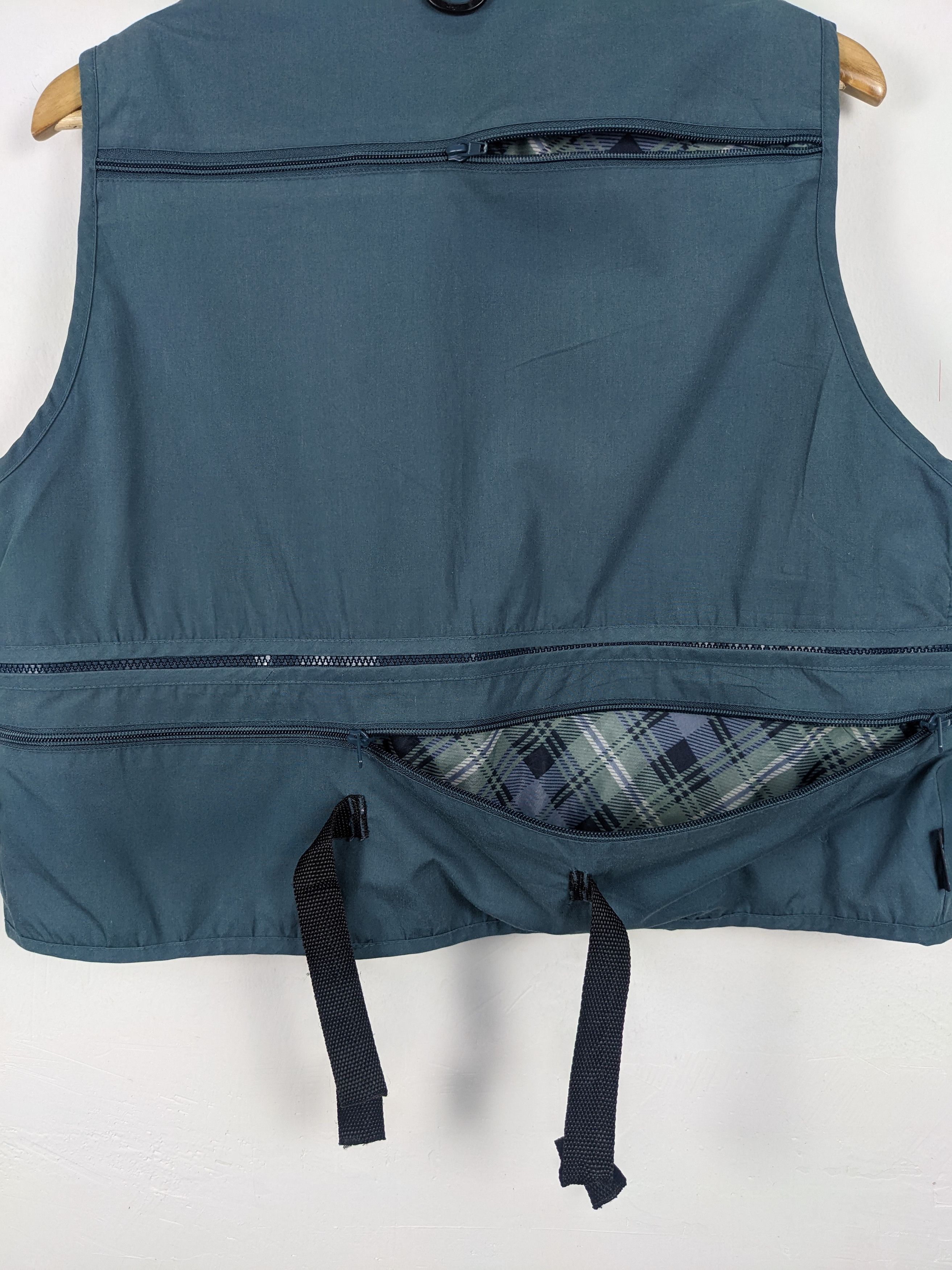 Vintage Vintage TASSEL Multi Pocket Utility Tactical Vest Size US M / EU 48-50 / 2 - 9 Thumbnail