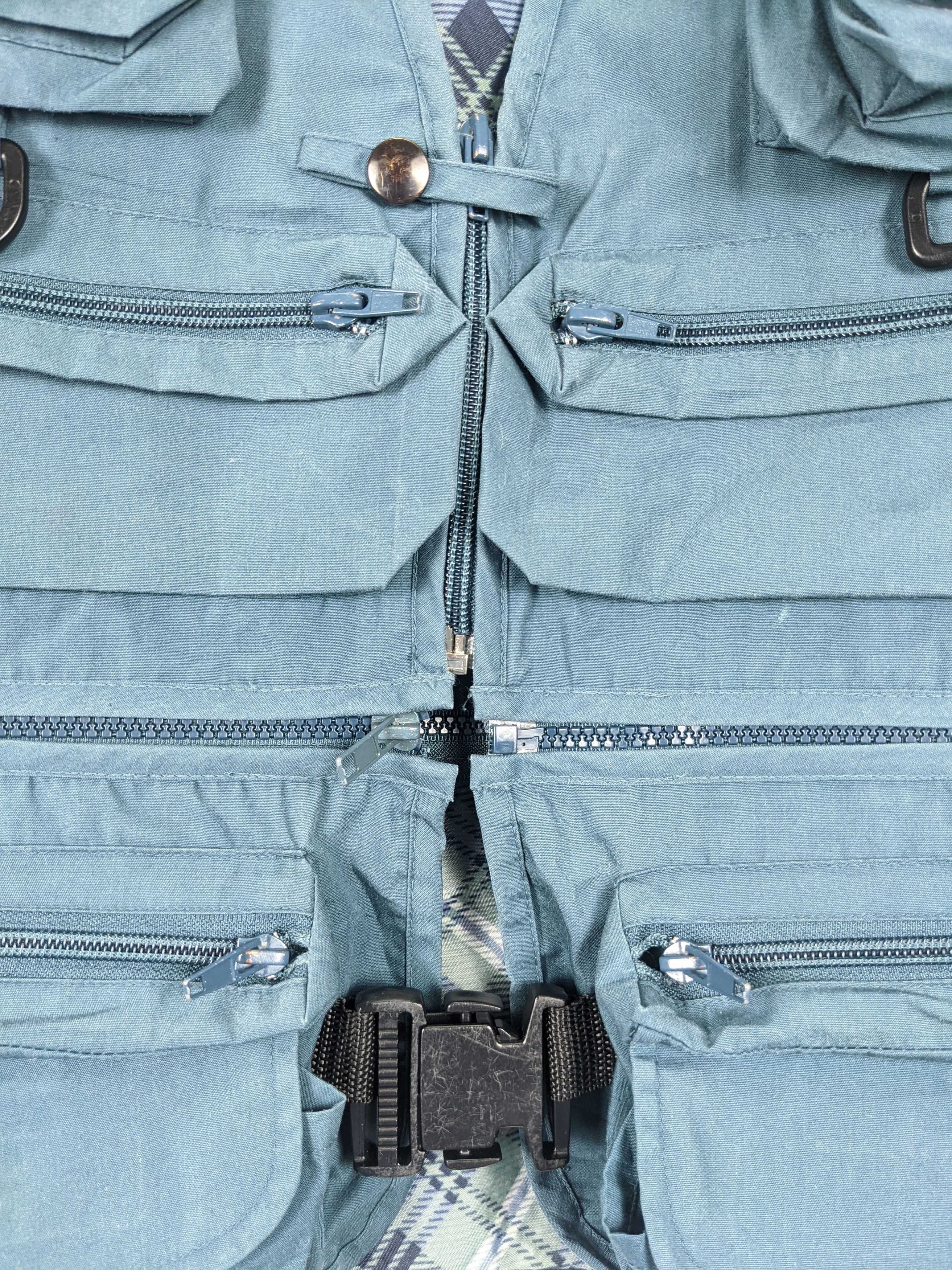 Vintage Vintage TASSEL Multi Pocket Utility Tactical Vest Size US M / EU 48-50 / 2 - 4 Thumbnail