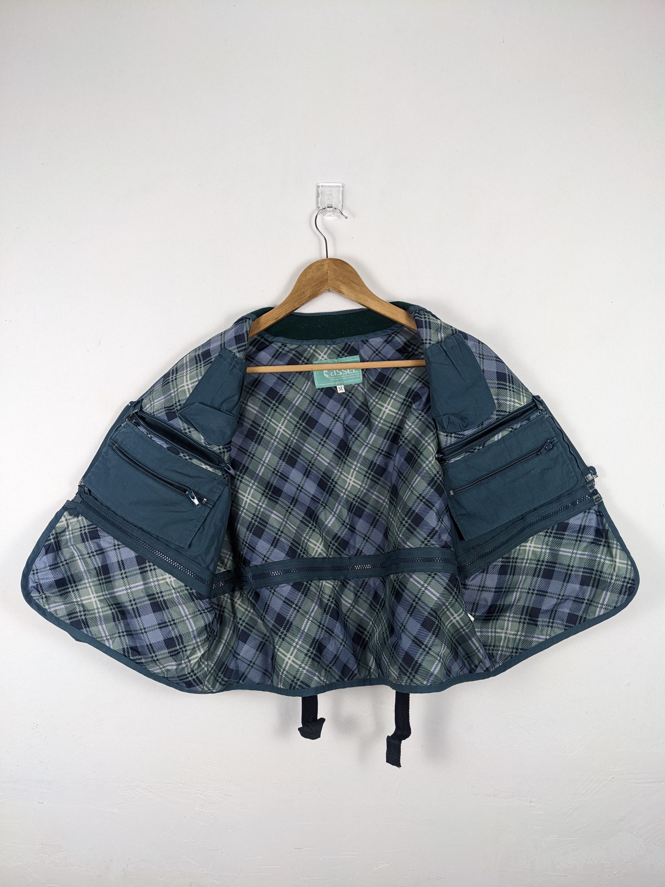 Vintage Vintage TASSEL Multi Pocket Utility Tactical Vest Size US M / EU 48-50 / 2 - 11 Thumbnail