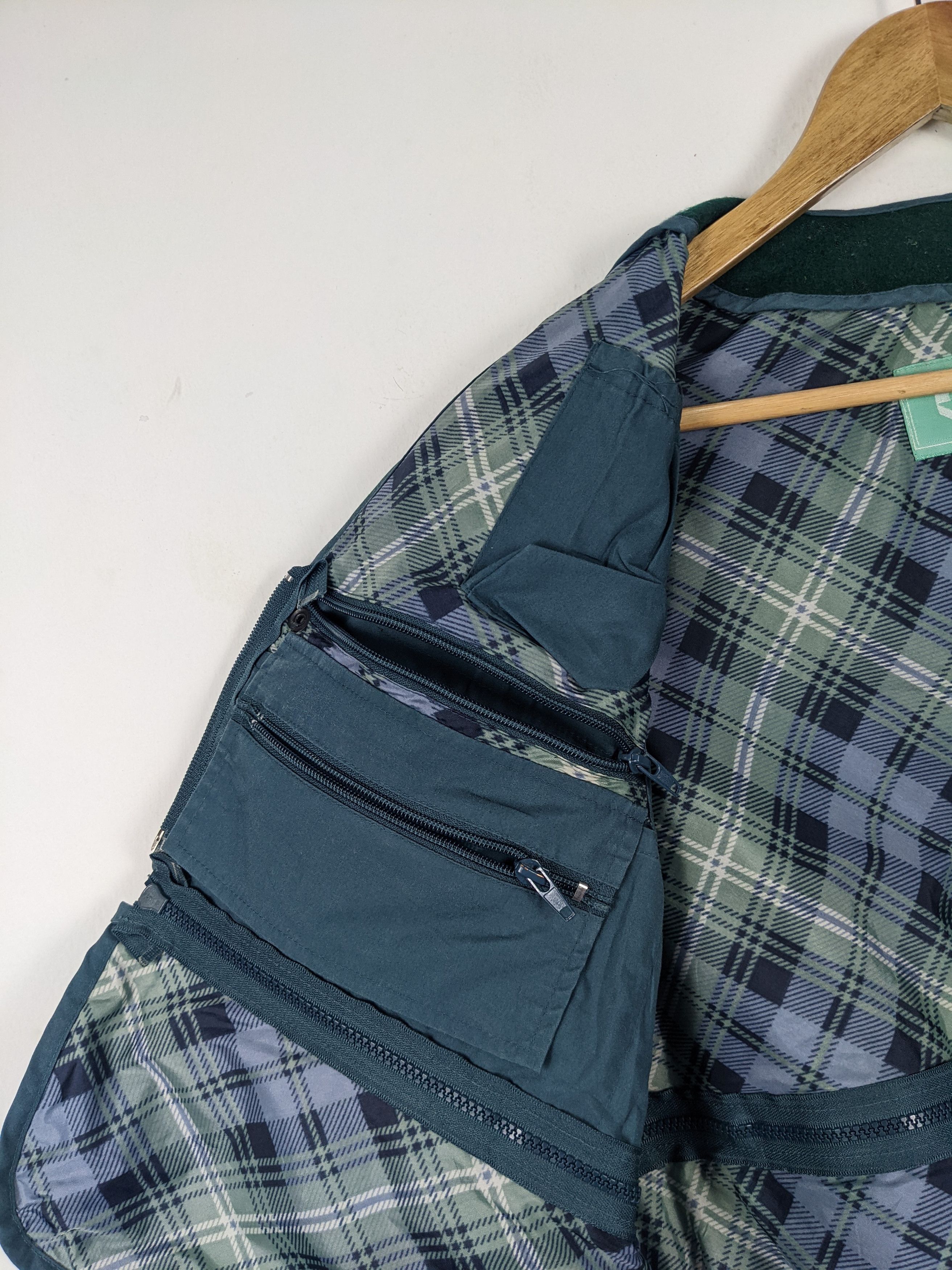 Vintage Vintage TASSEL Multi Pocket Utility Tactical Vest Size US M / EU 48-50 / 2 - 13 Thumbnail