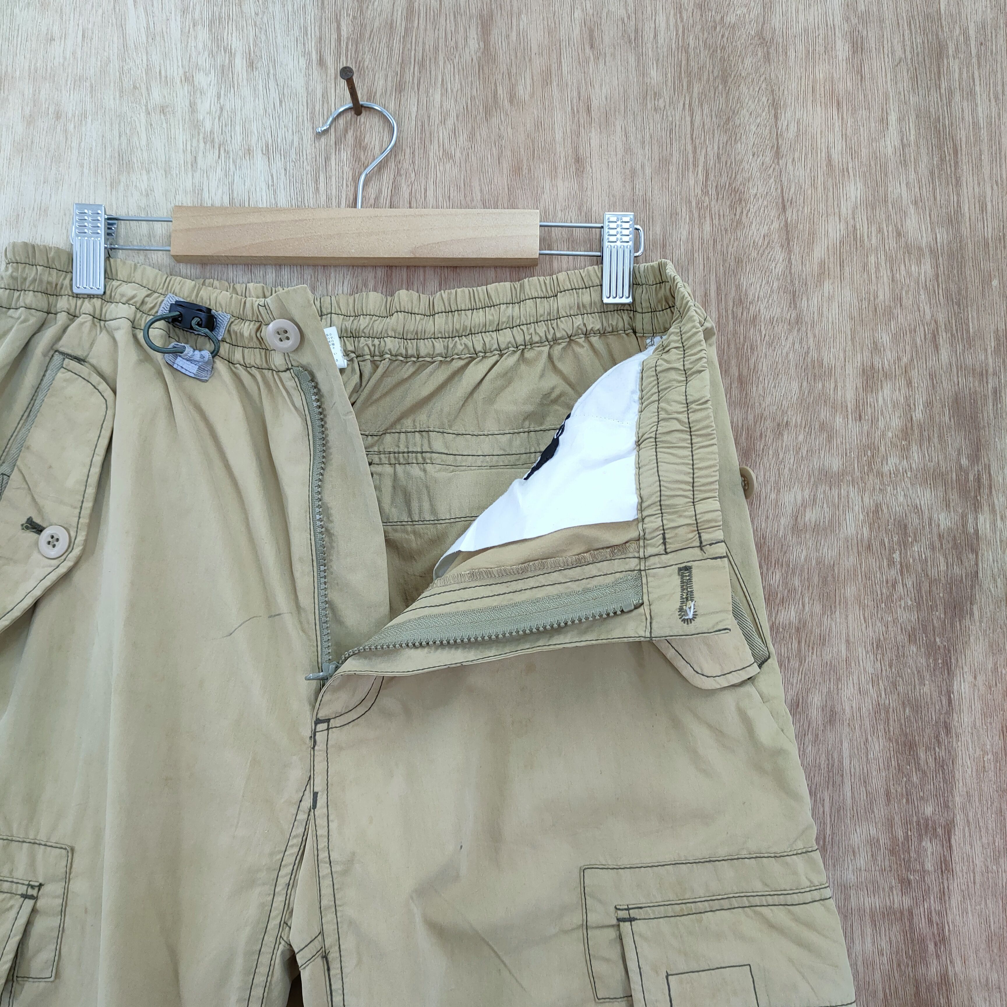 Japanese Brand W34 AIRWALK FADED CARGO PANTS / PARACHUTE PANTS Size US 34 / EU 50 - 7 Thumbnail