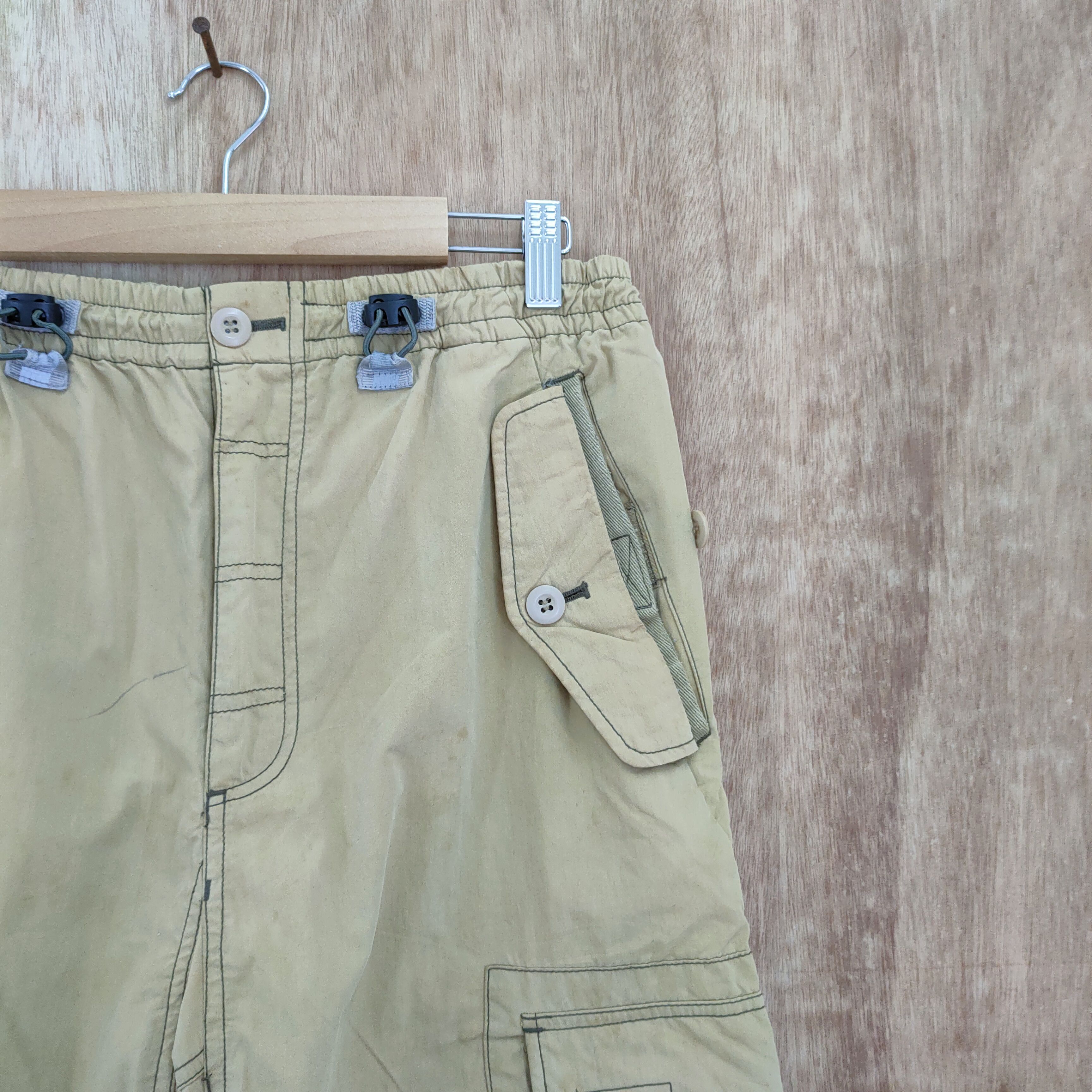 Japanese Brand W34 AIRWALK FADED CARGO PANTS / PARACHUTE PANTS Size US 34 / EU 50 - 16 Thumbnail