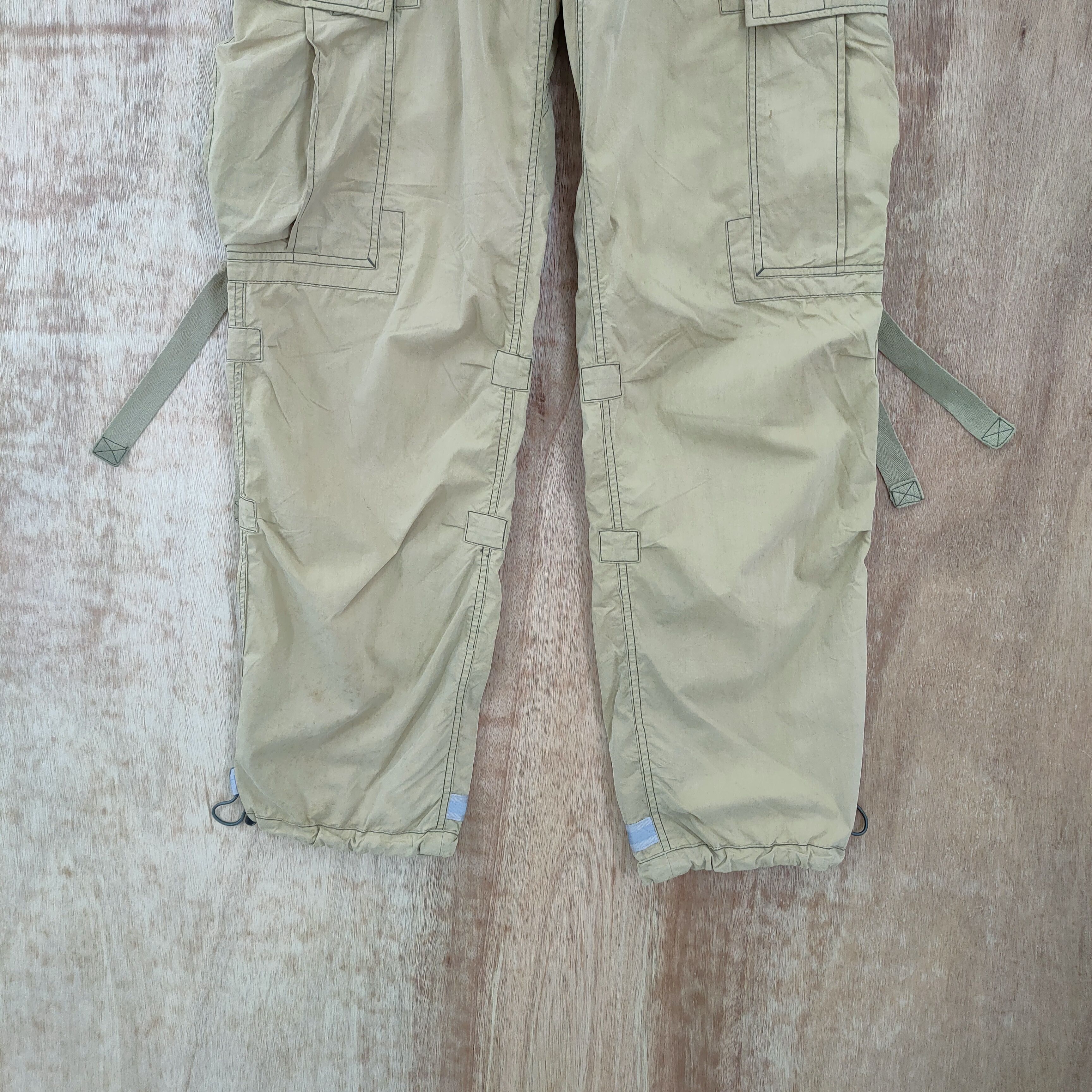 Japanese Brand W34 AIRWALK FADED CARGO PANTS / PARACHUTE PANTS Size US 34 / EU 50 - 3 Thumbnail