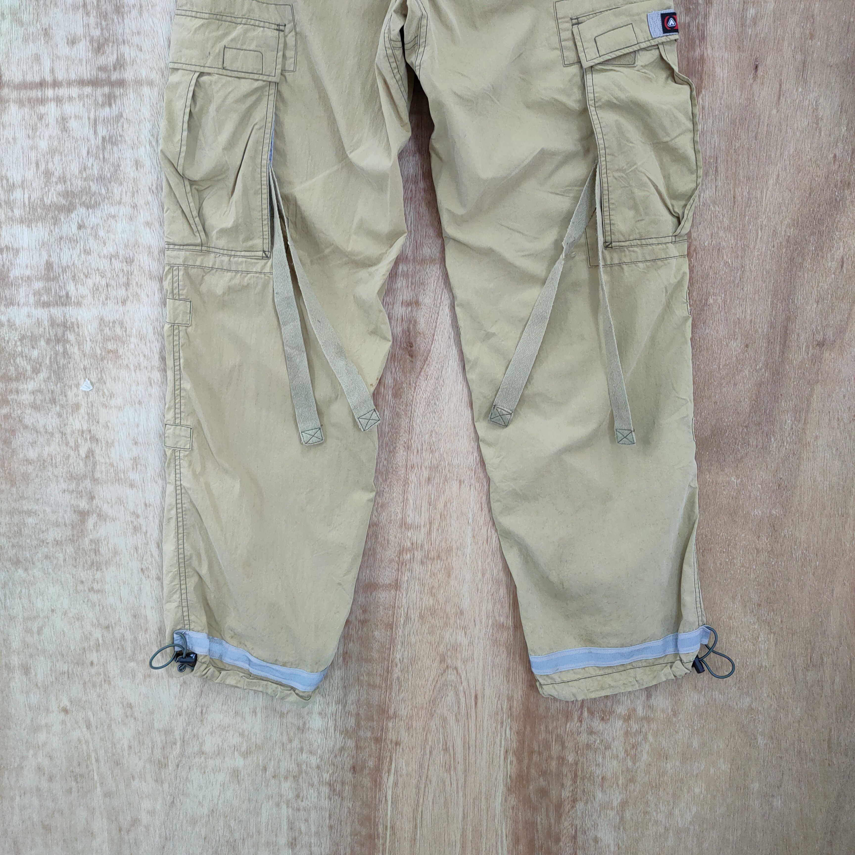 Japanese Brand W34 AIRWALK FADED CARGO PANTS / PARACHUTE PANTS Size US 34 / EU 50 - 9 Thumbnail