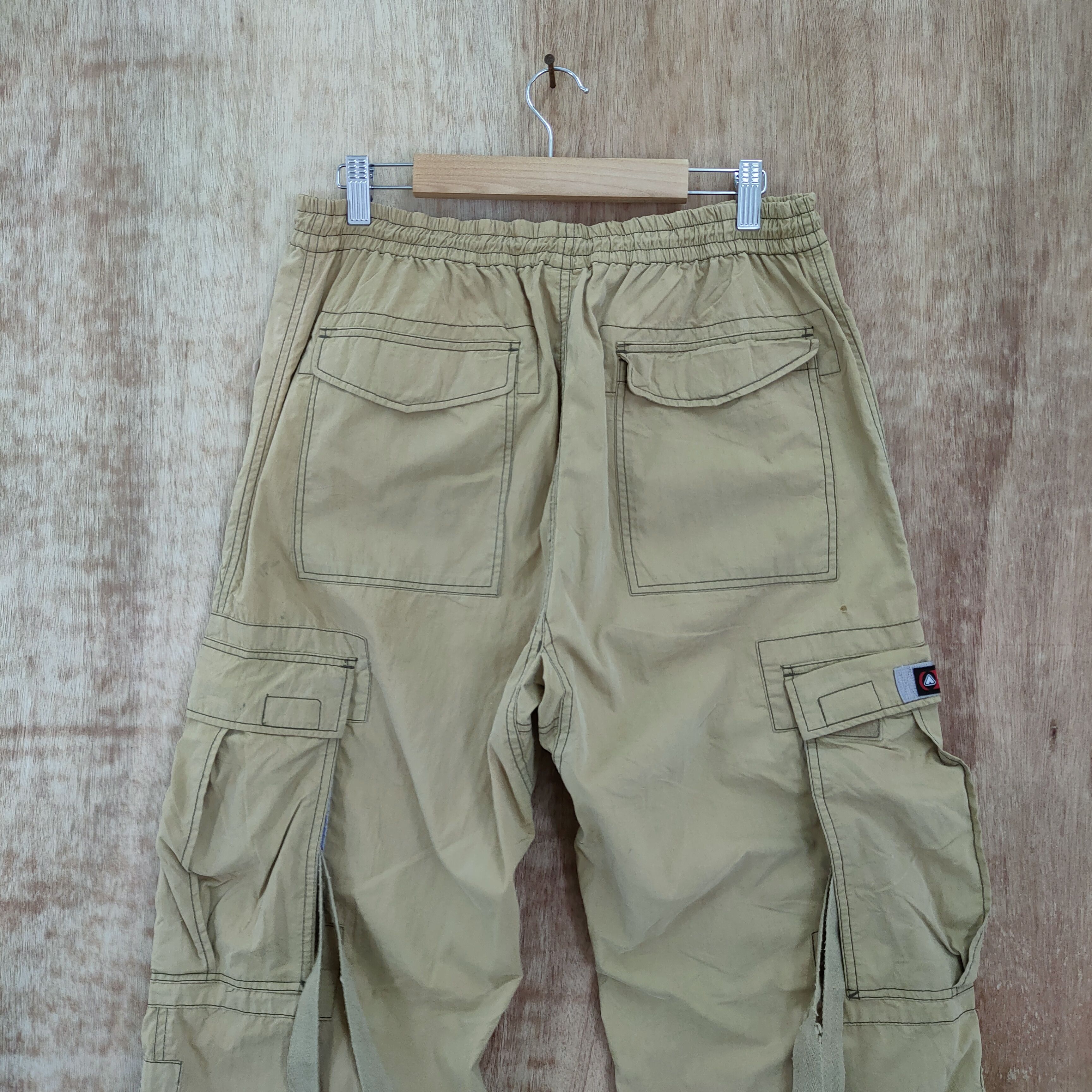 Japanese Brand W34 AIRWALK FADED CARGO PANTS / PARACHUTE PANTS Size US 34 / EU 50 - 8 Thumbnail