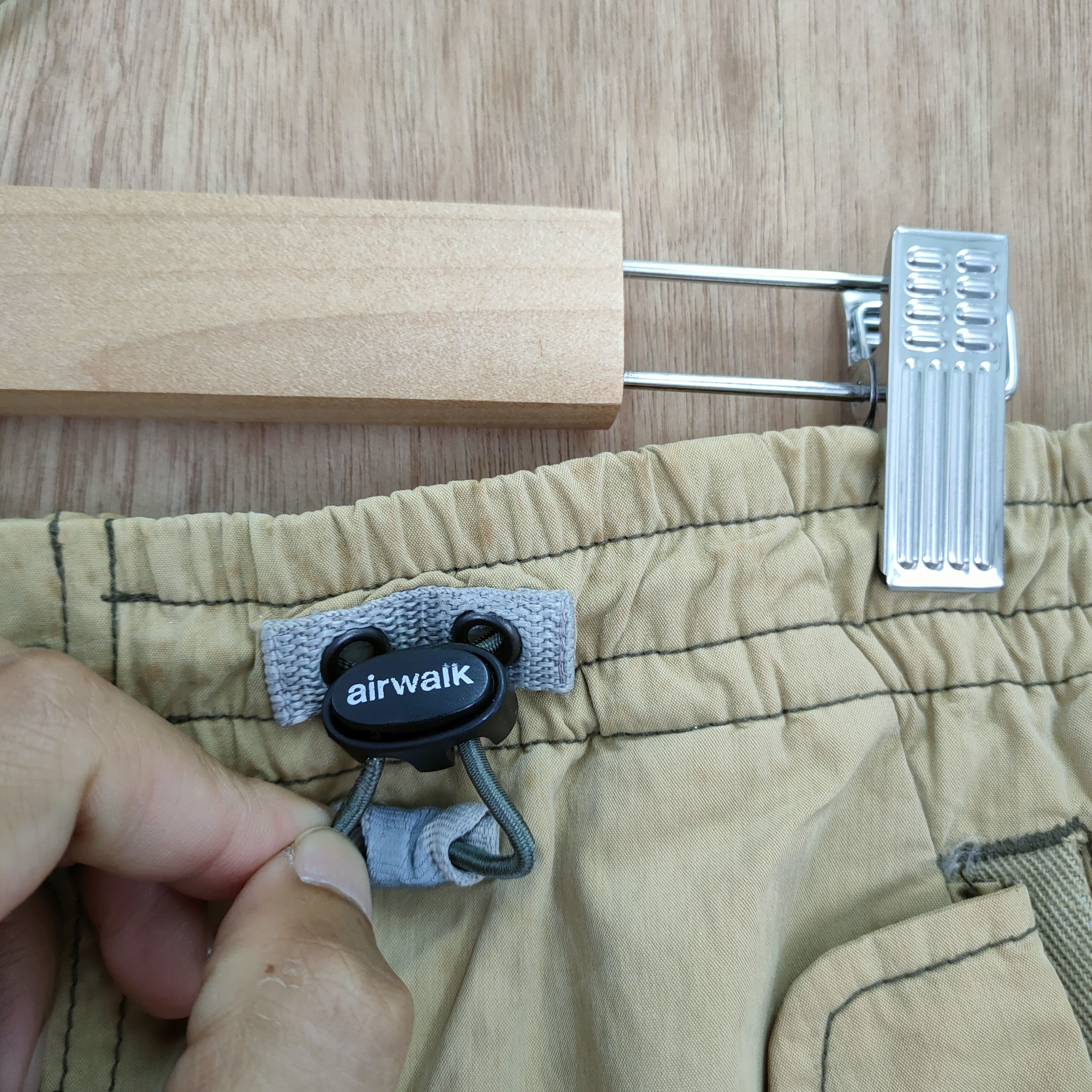 Japanese Brand W34 AIRWALK FADED CARGO PANTS / PARACHUTE PANTS Size US 34 / EU 50 - 6 Thumbnail