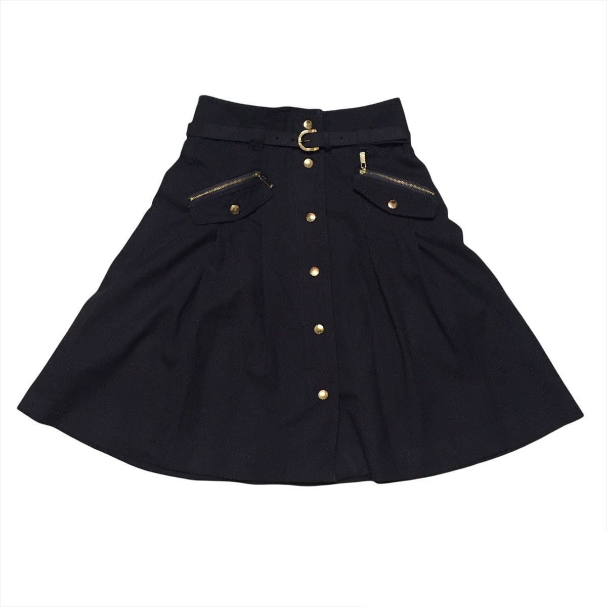 image of Avant Garde Michael Kors Skirt in Dark Brown, Women's (Size 26)