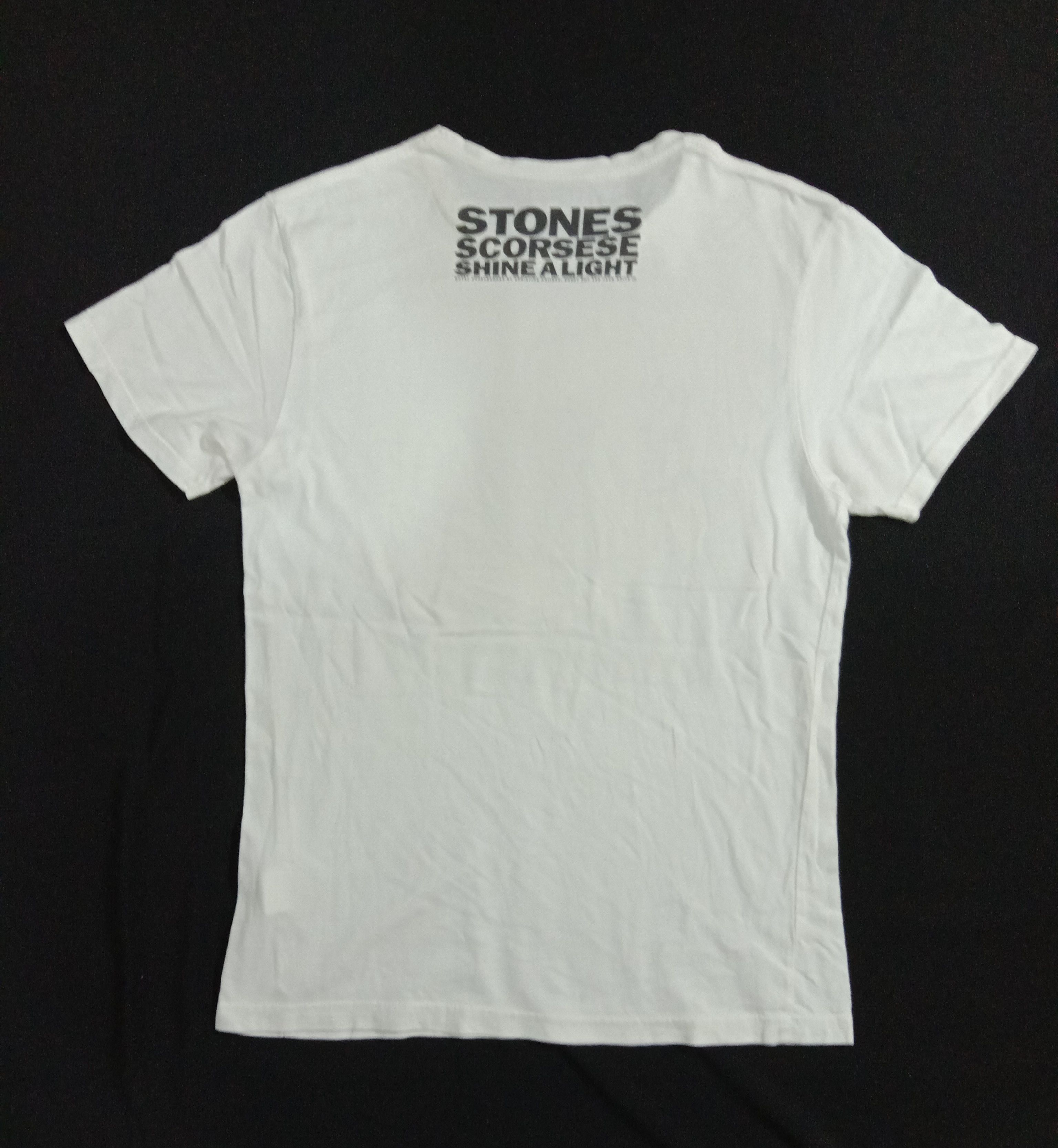 The Rolling Stones Vintage 90s Rolling Stones Album 'Shine A Light' Rare Tee Size US S / EU 44-46 / 1 - 6 Thumbnail