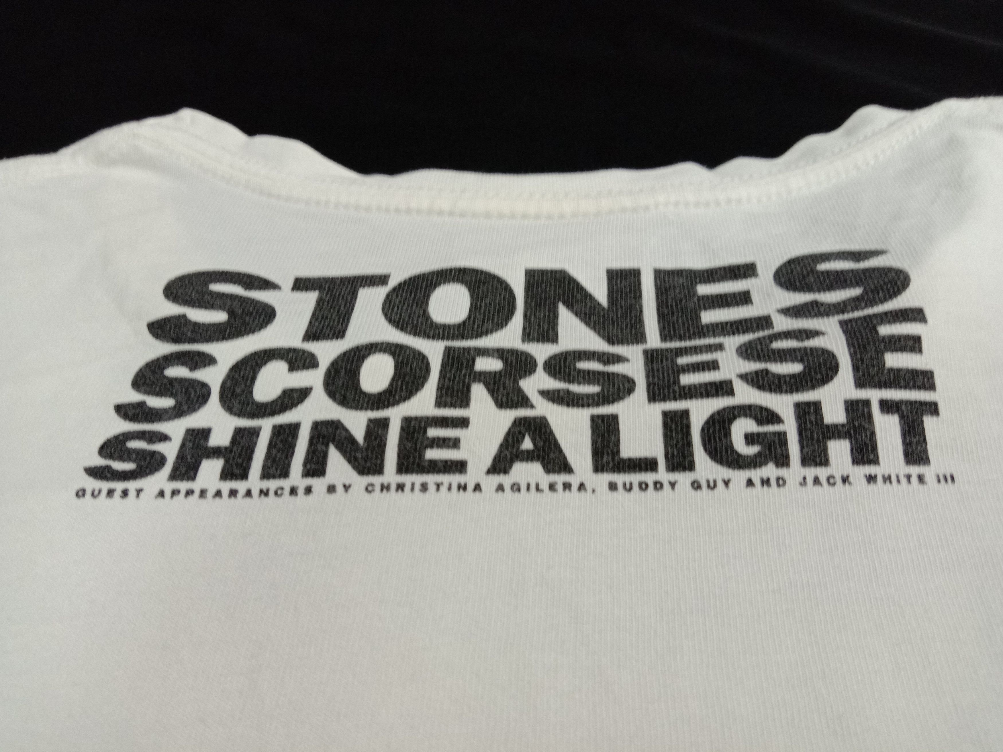 The Rolling Stones Vintage 90s Rolling Stones Album 'Shine A Light' Rare Tee Size US S / EU 44-46 / 1 - 5 Thumbnail