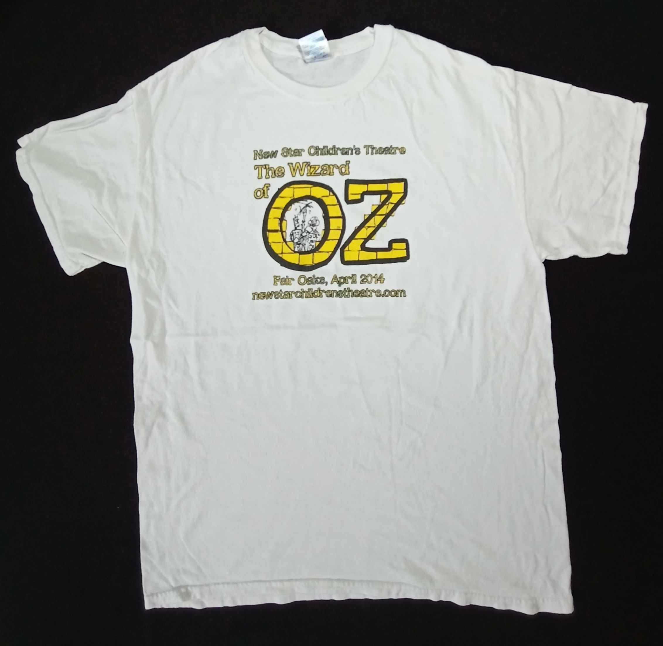 Cartoon Network THE WIZARD Of Oz Man T-shirt Movie film Cartoon Size US L / EU 52-54 / 3 - 1 Thumbnail