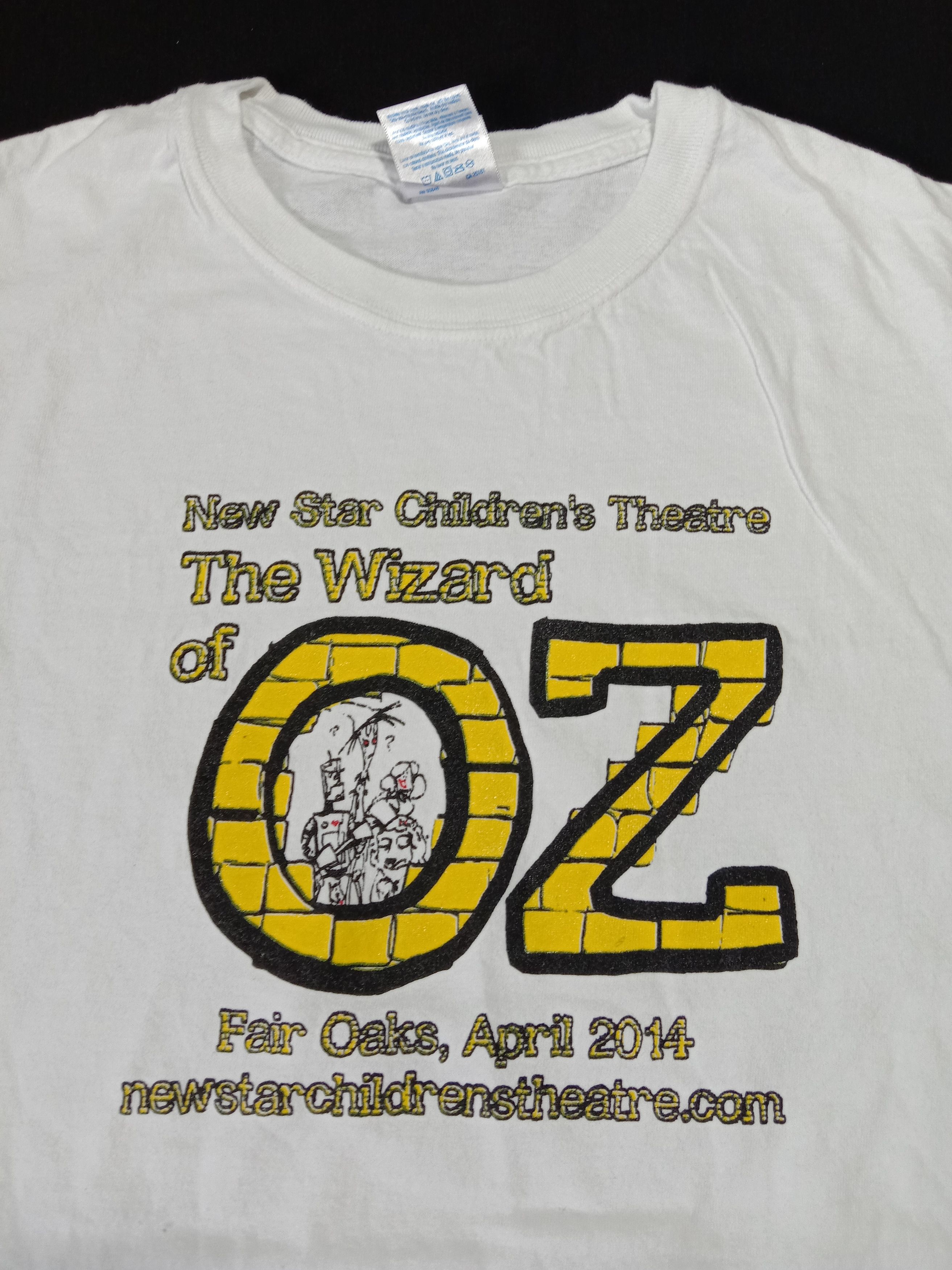 Cartoon Network THE WIZARD Of Oz Man T-shirt Movie film Cartoon Size US L / EU 52-54 / 3 - 2 Thumbnail