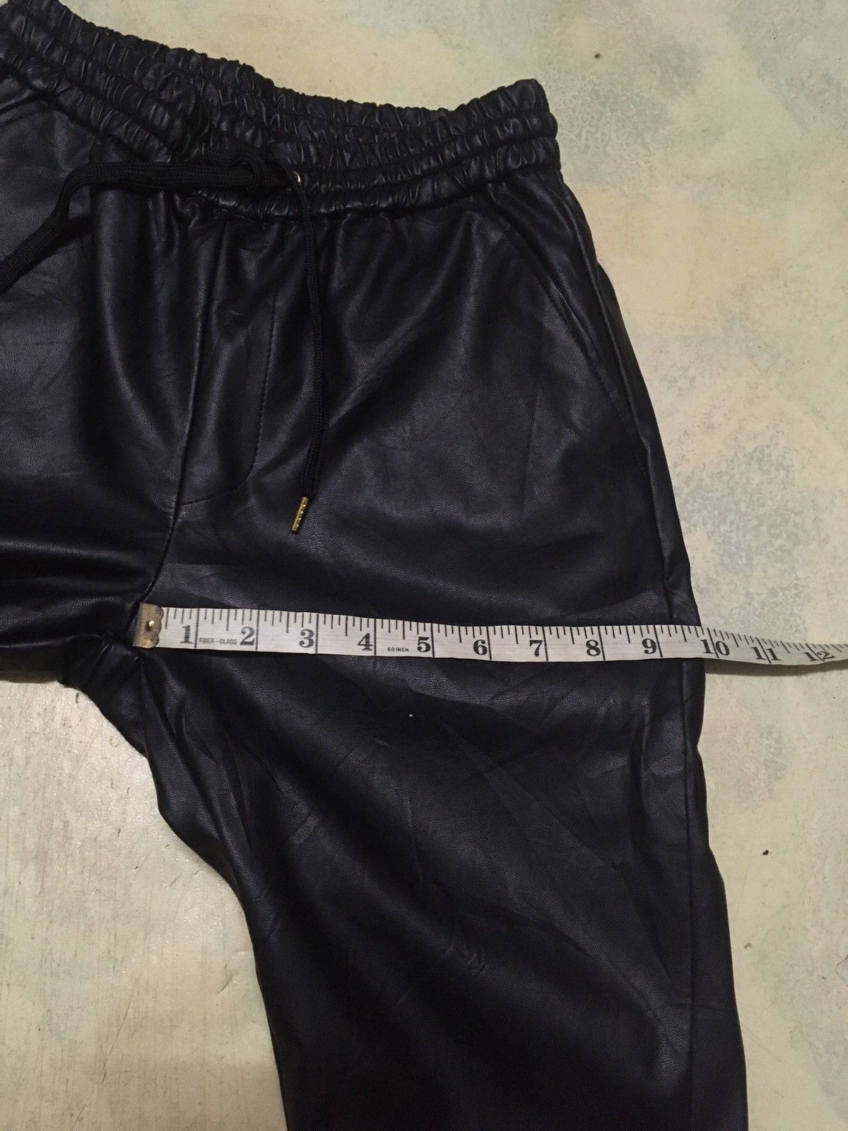 Japanese Brand Japanese Brand Leather Jogger Pants Size US 30 / EU 46 - 7 Thumbnail