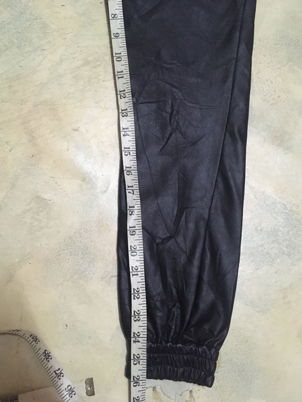 Japanese Brand Japanese Brand Leather Jogger Pants Size US 30 / EU 46 - 10 Thumbnail