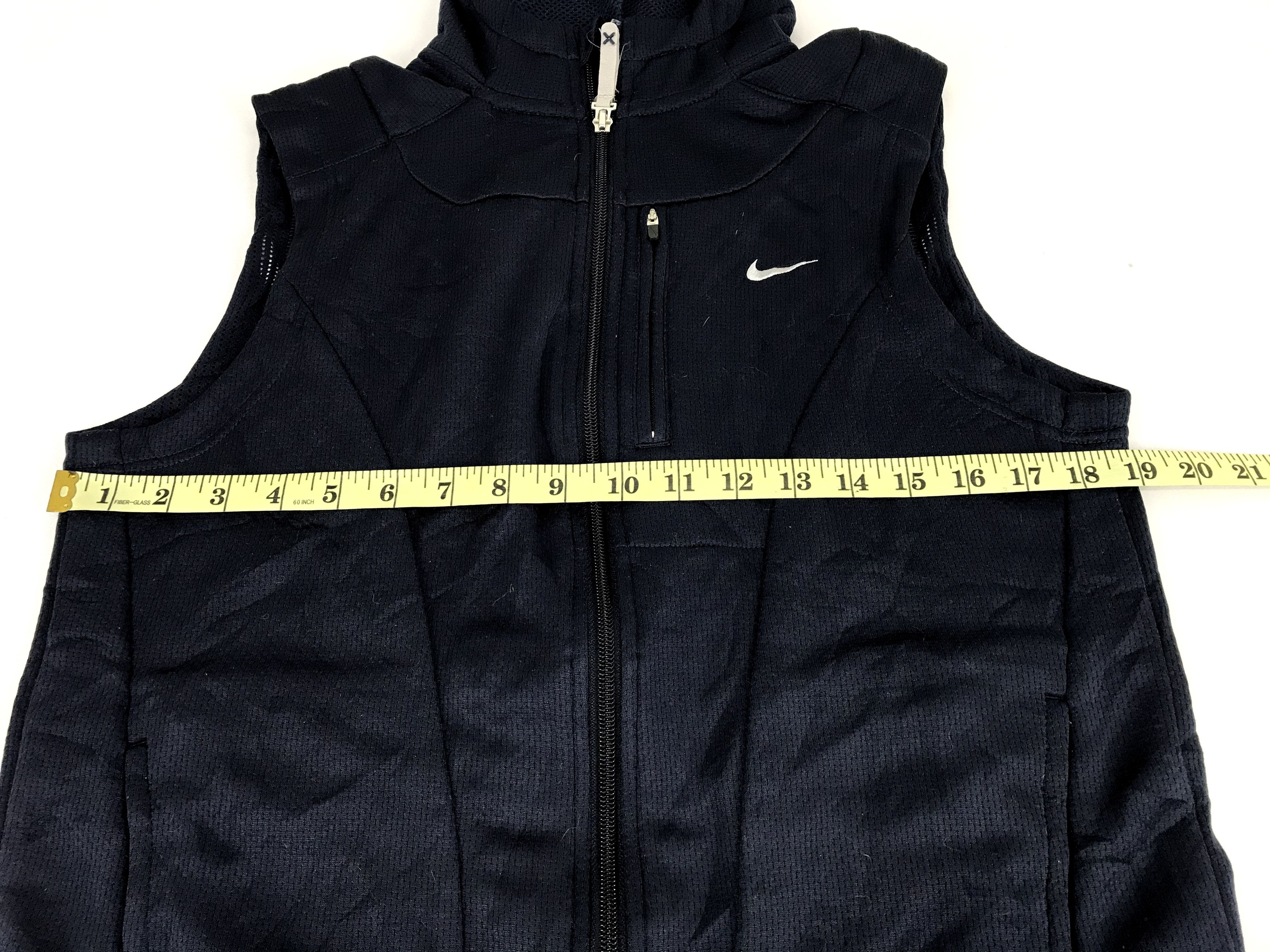 Nike Vintage Nike Swoosh Logo Hoodie Vest Jacket Size US M / EU 48-50 / 2 - 12 Thumbnail