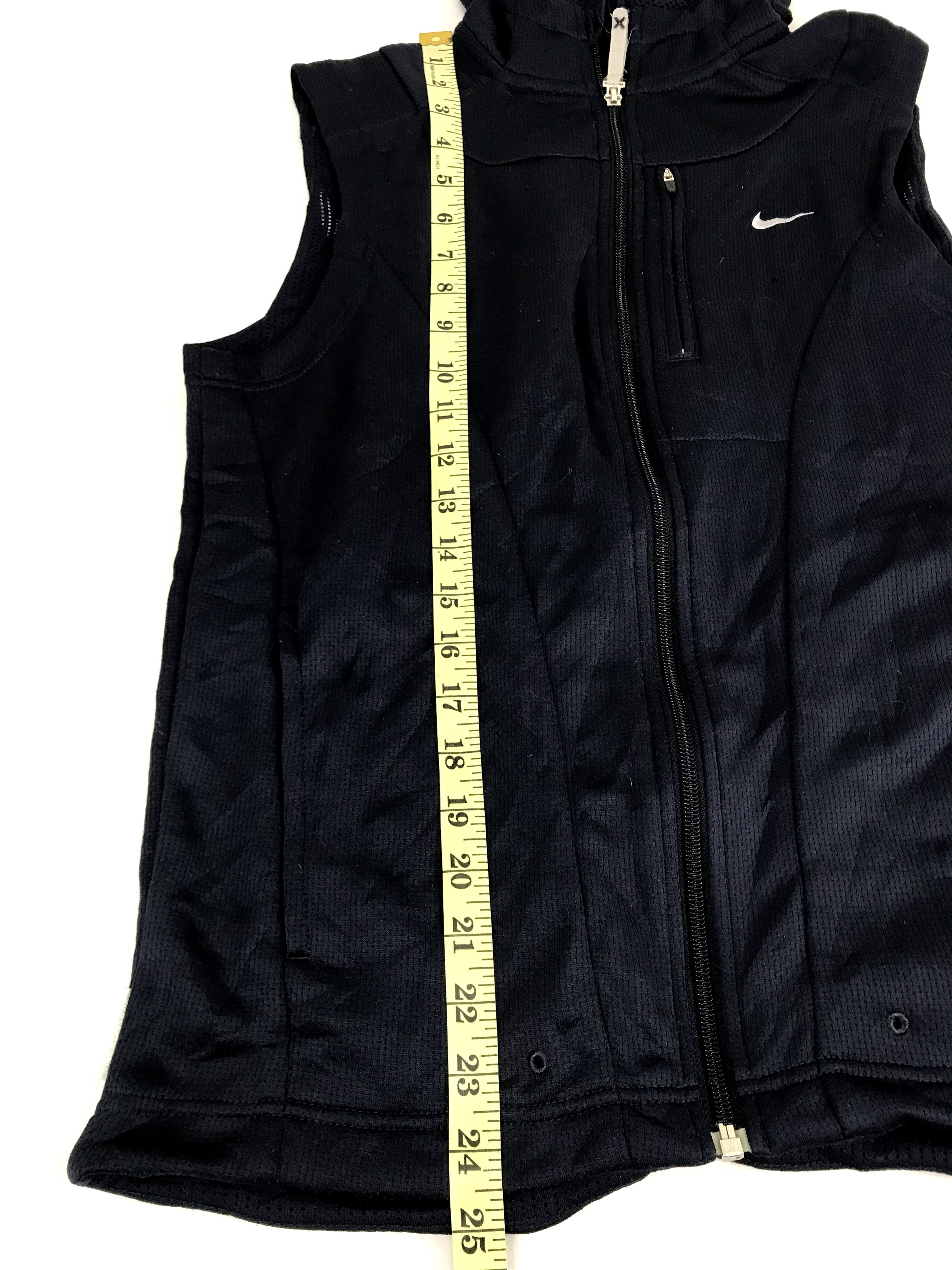 Nike Vintage Nike Swoosh Logo Hoodie Vest Jacket Size US M / EU 48-50 / 2 - 13 Thumbnail
