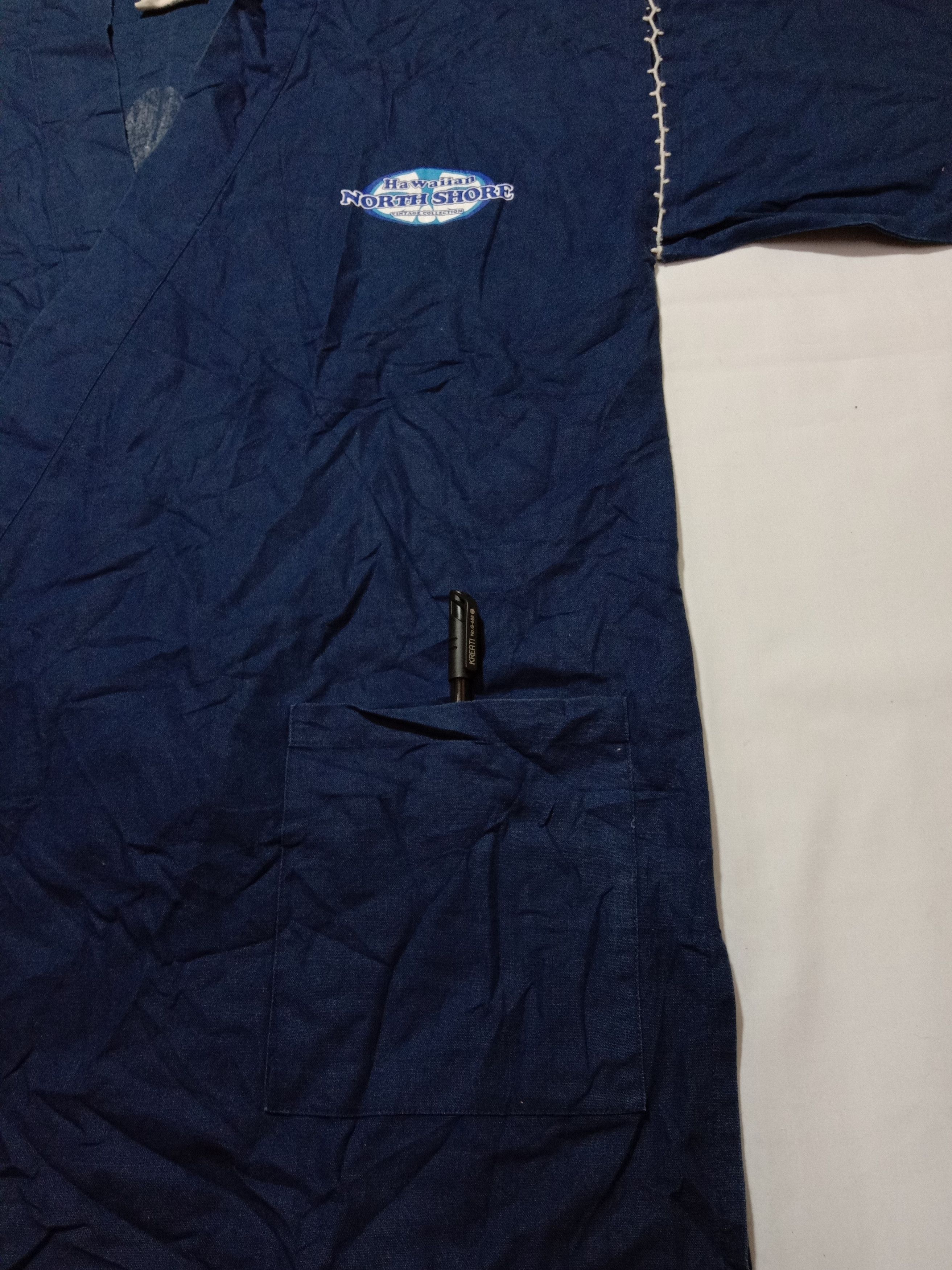 Japanese Brand Kimono North Shore Hawaiian Jinbei Happy Jacket Size US L / EU 52-54 / 3 - 4 Thumbnail