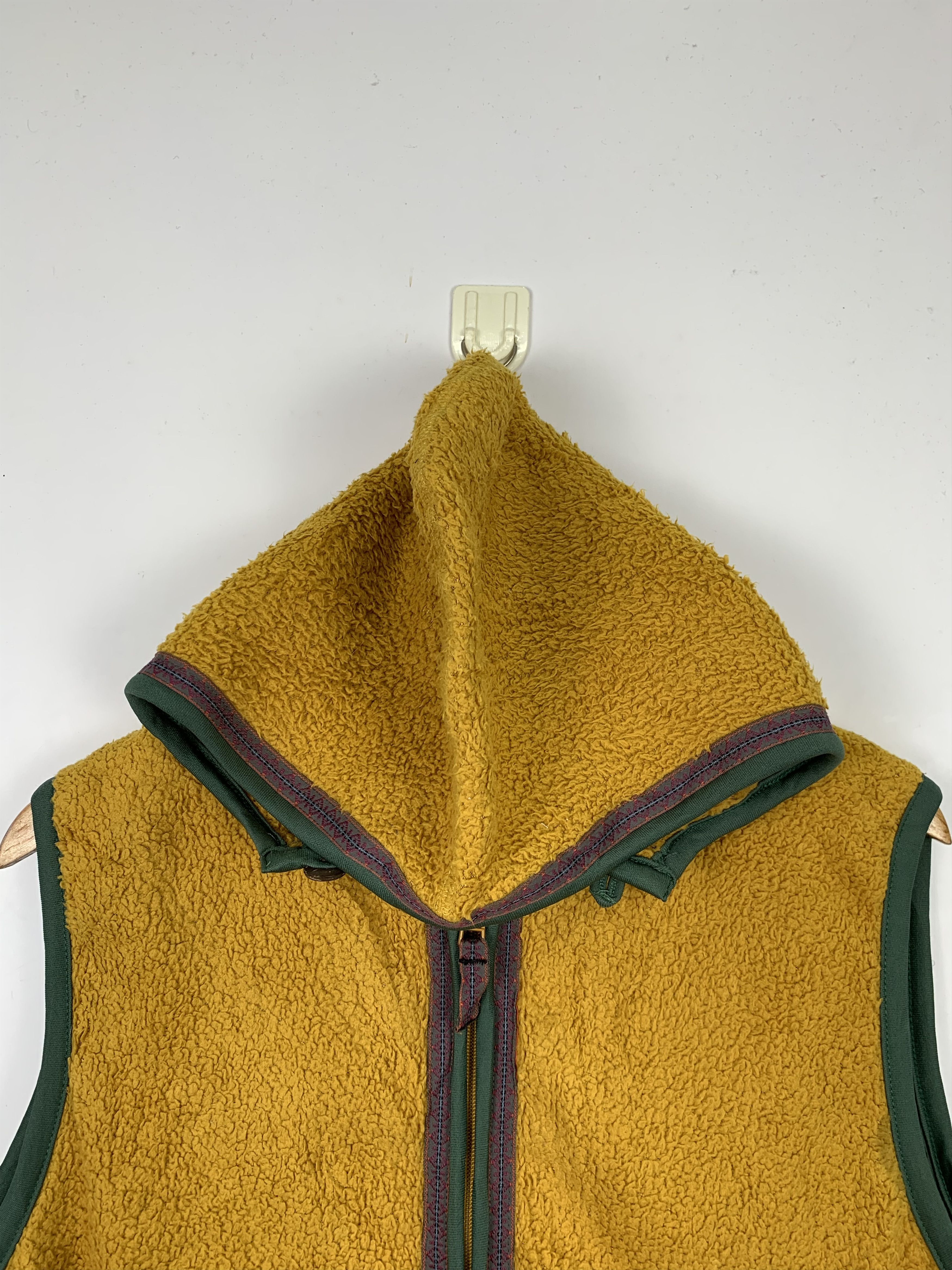 Japanese Brand Vintage DOMON Fleece Zip Hoodie Aztec Navajo Native Vests Size US M / EU 48-50 / 2 - 2 Thumbnail