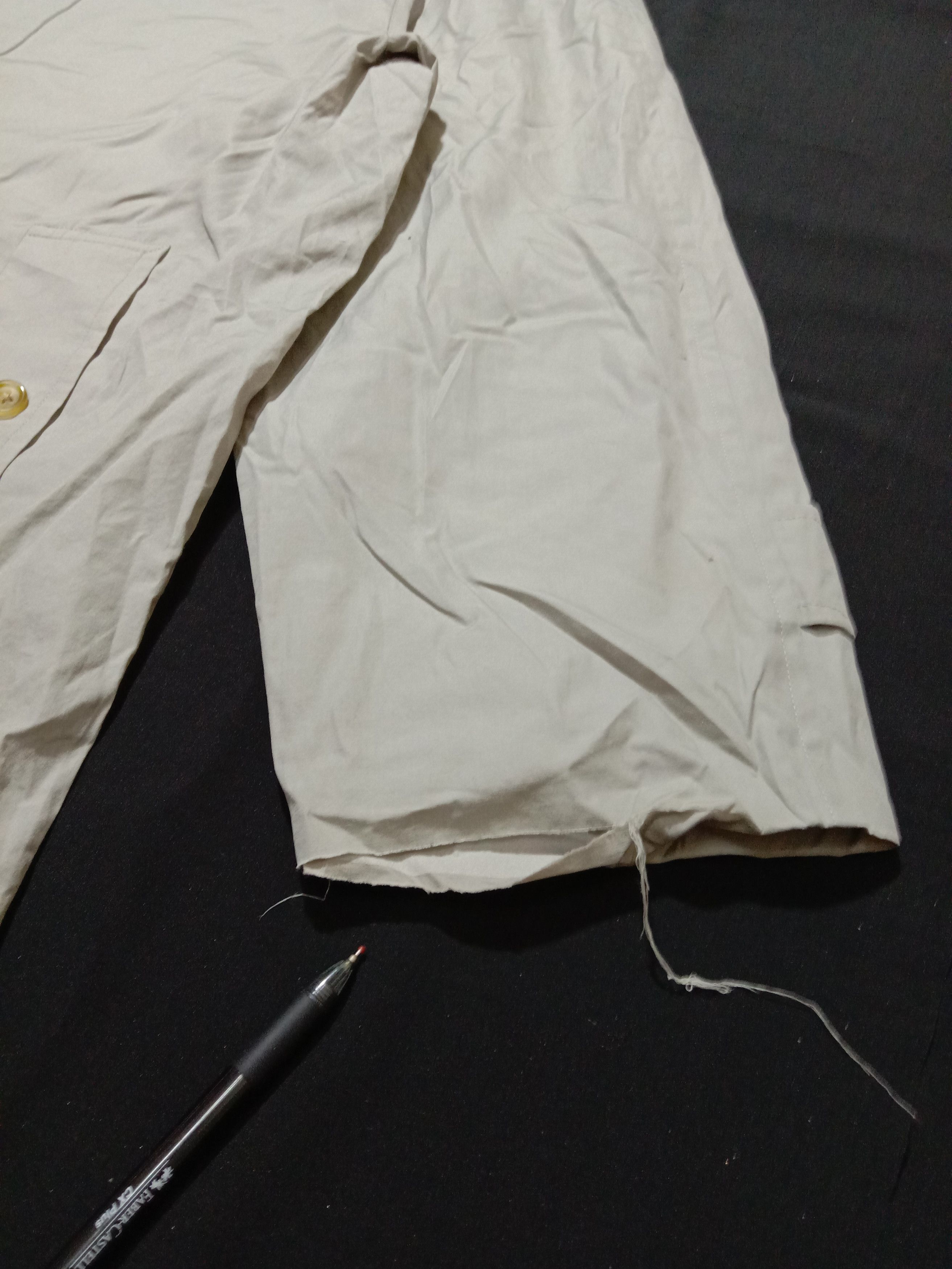 Burberry Burberry Parka Coat Cream Color Trench Size US XL / EU 56 / 4 - 6 Thumbnail