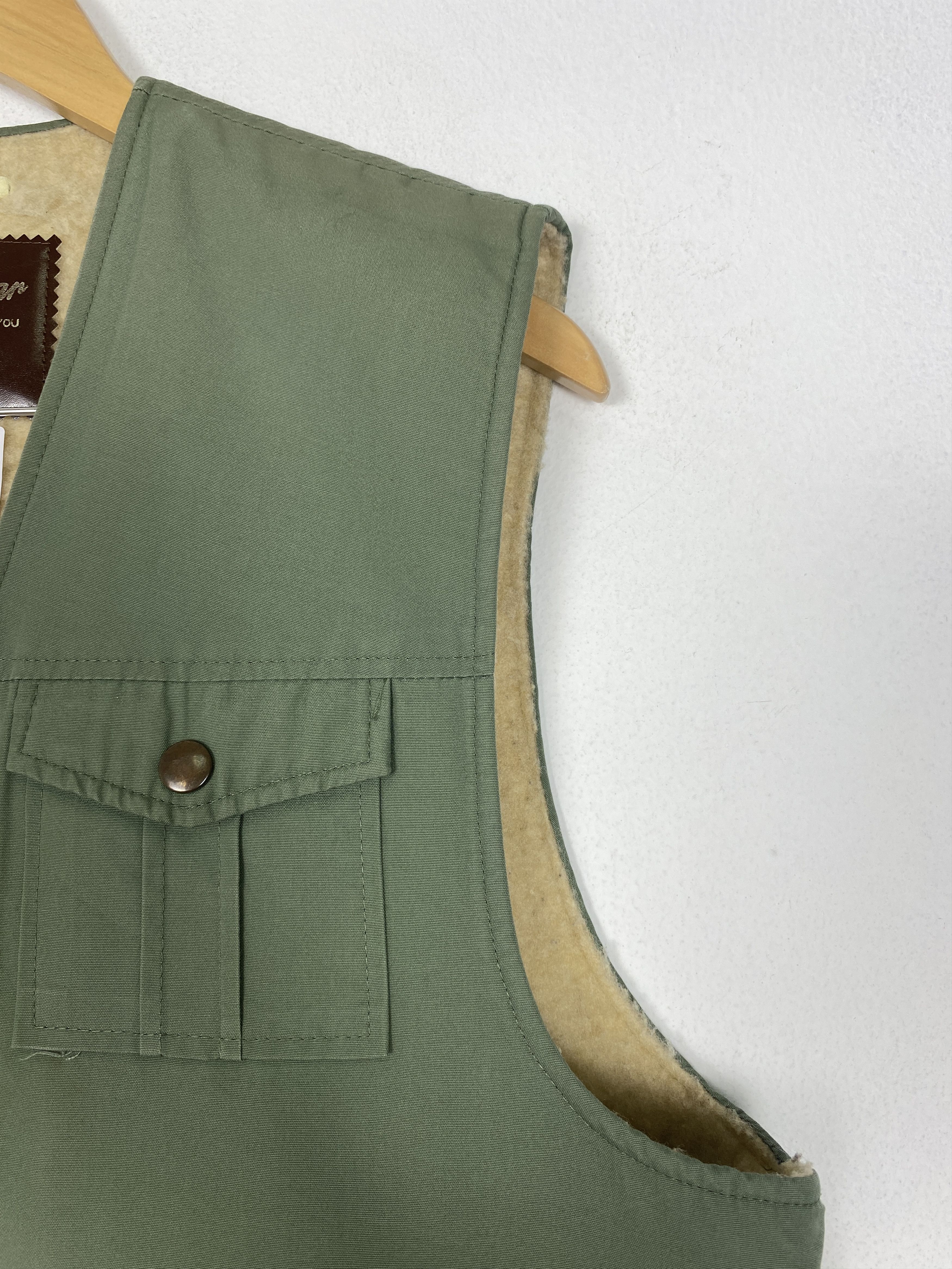 Japanese Brand Vintage Winter Wear Fleece Lining Vest Size US S / EU 44-46 / 1 - 3 Thumbnail