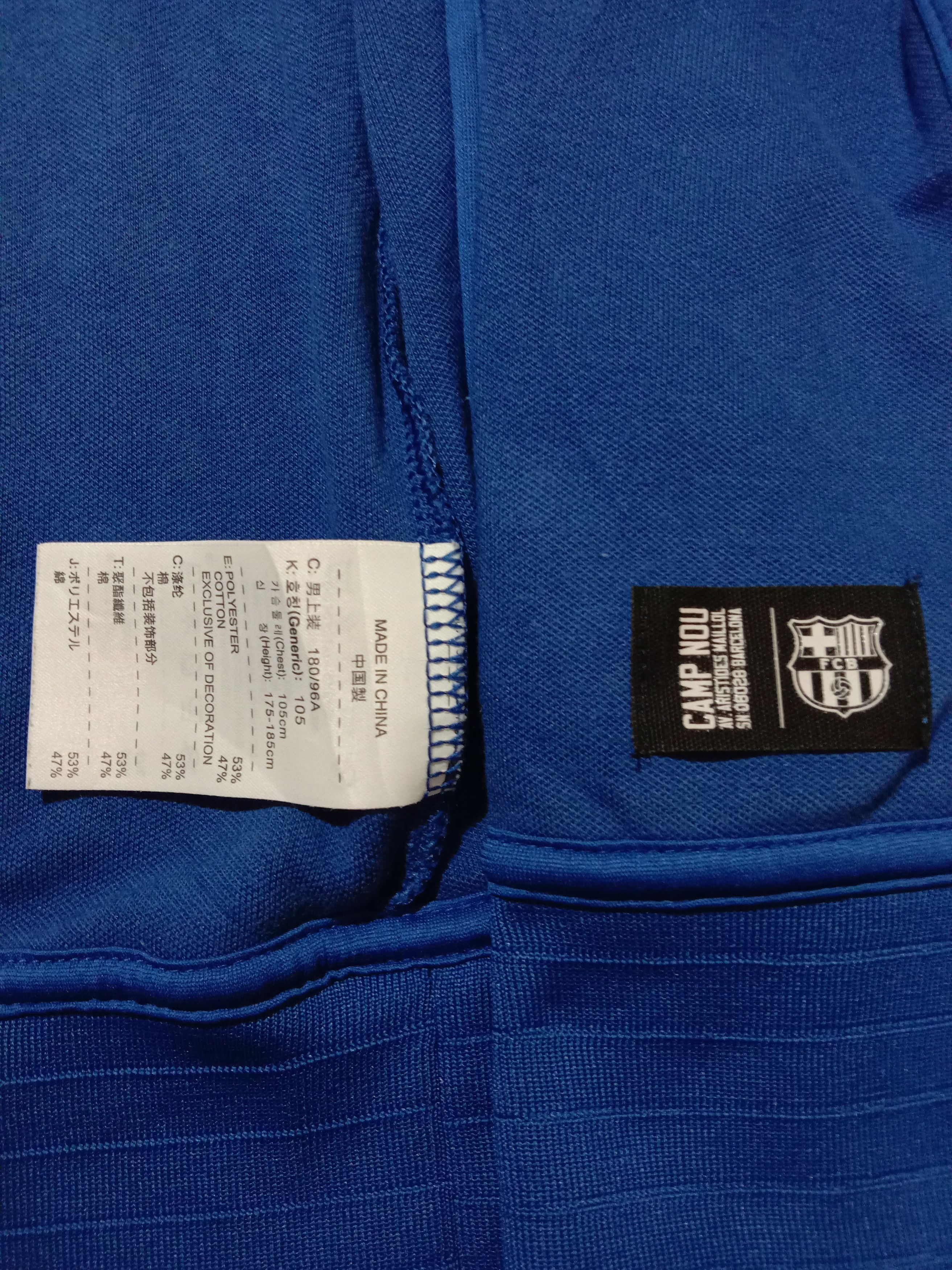 Other Nike X FC Barcelona Football Soccer Jacket Track Top Size US L / EU 52-54 / 3 - 6 Thumbnail