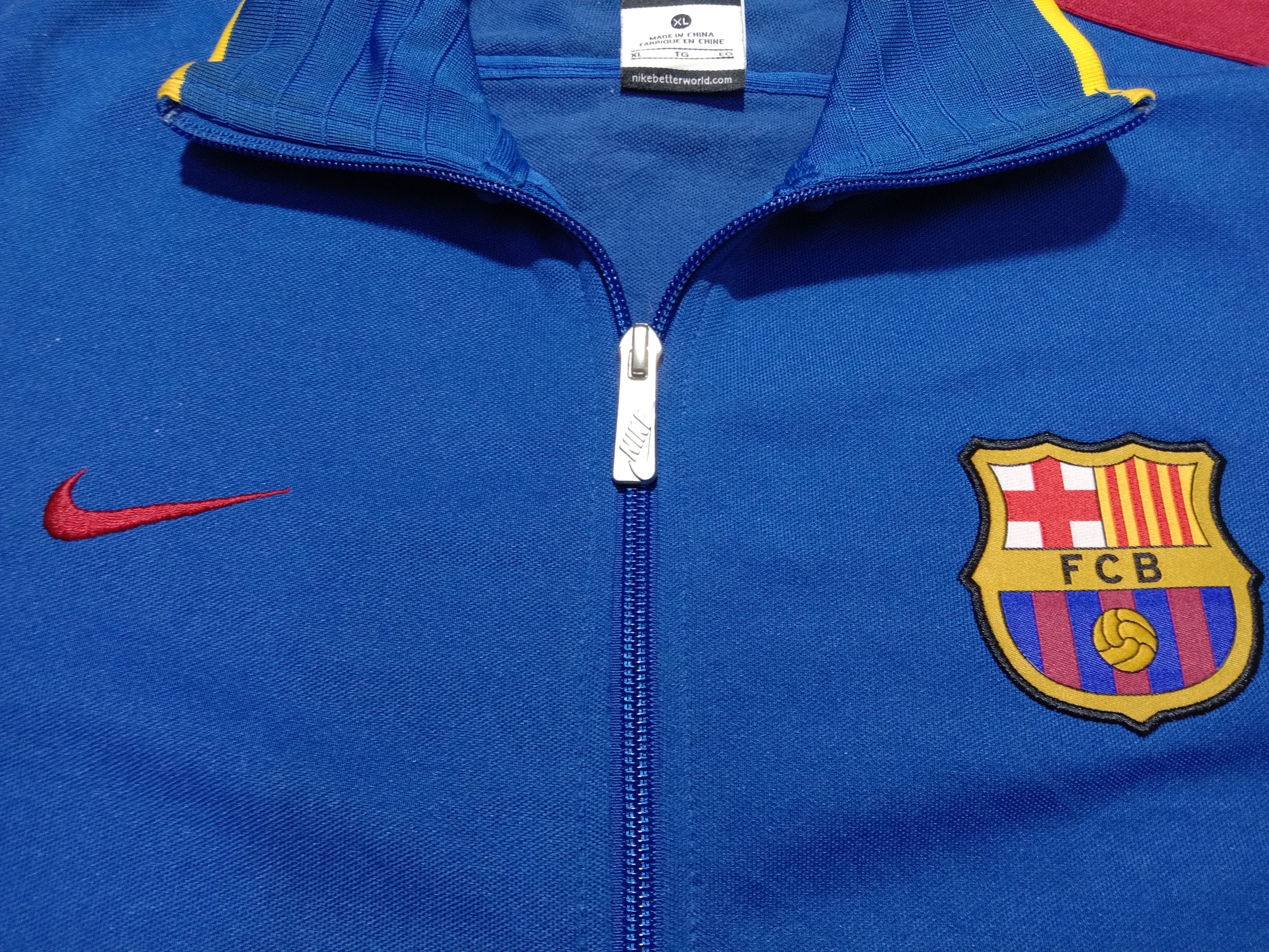Other Nike X FC Barcelona Football Soccer Jacket Track Top Size US L / EU 52-54 / 3 - 4 Thumbnail