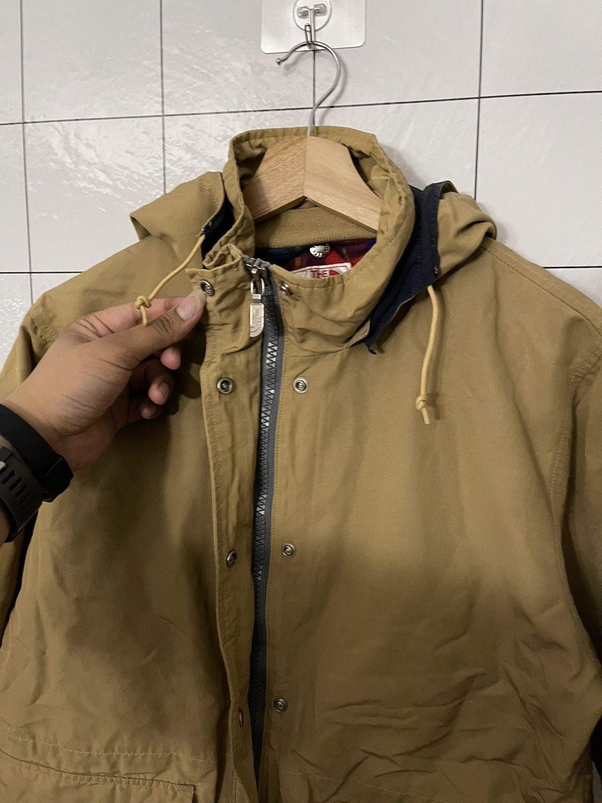Japanese Brand × The North Face × Vintage Vintage The North Face Lined Hoodie Jacket Size US M / EU 48-50 / 2 - 7 Thumbnail