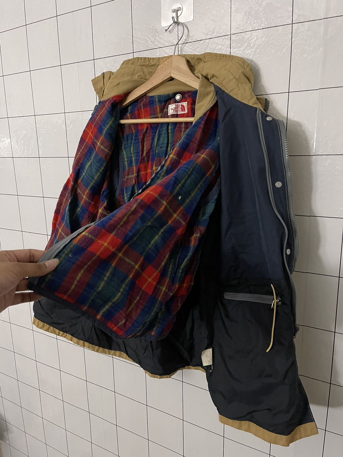 Japanese Brand × The North Face × Vintage Vintage The North Face Lined Hoodie Jacket Size US M / EU 48-50 / 2 - 13 Thumbnail