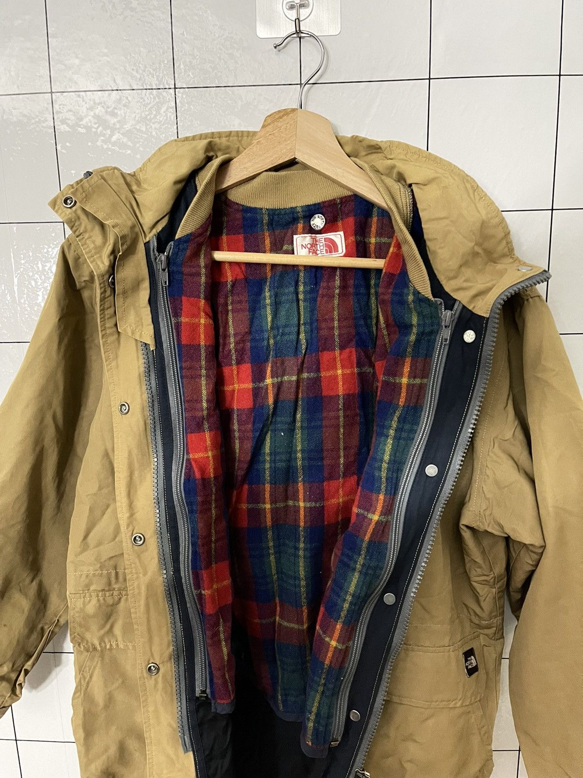 Japanese Brand × The North Face × Vintage Vintage The North Face Lined Hoodie Jacket Size US M / EU 48-50 / 2 - 10 Thumbnail