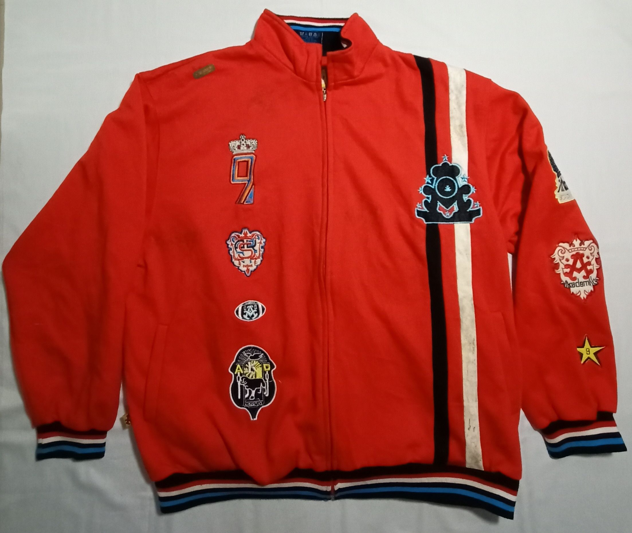 Vintage Akademiks Big Logo Jacket Hip Hop Rap