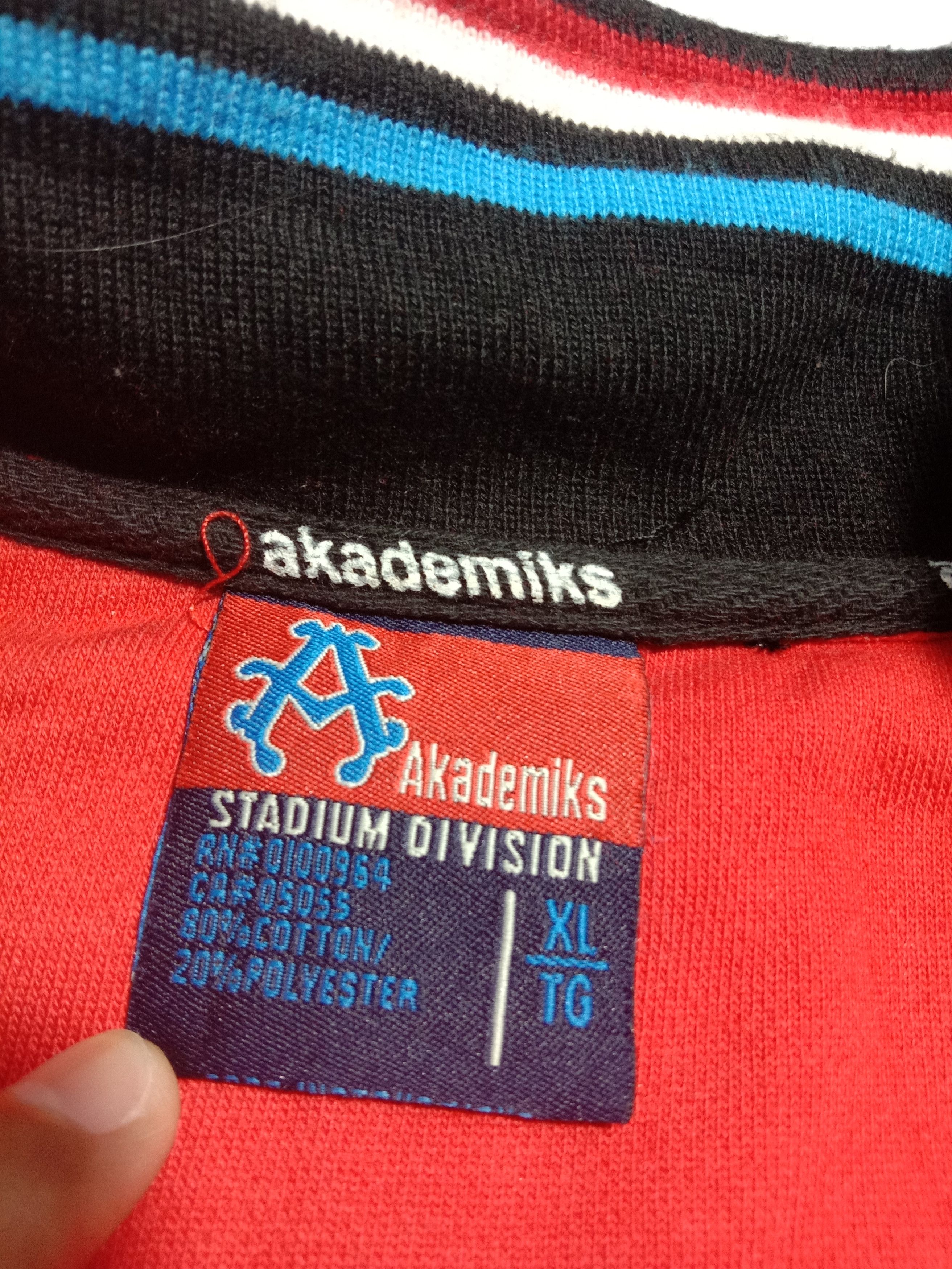 Akademiks Vintage Akademiks Big Logo Jacket Hip Hop Rap Size US XL / EU 56 / 4 - 2 Thumbnail