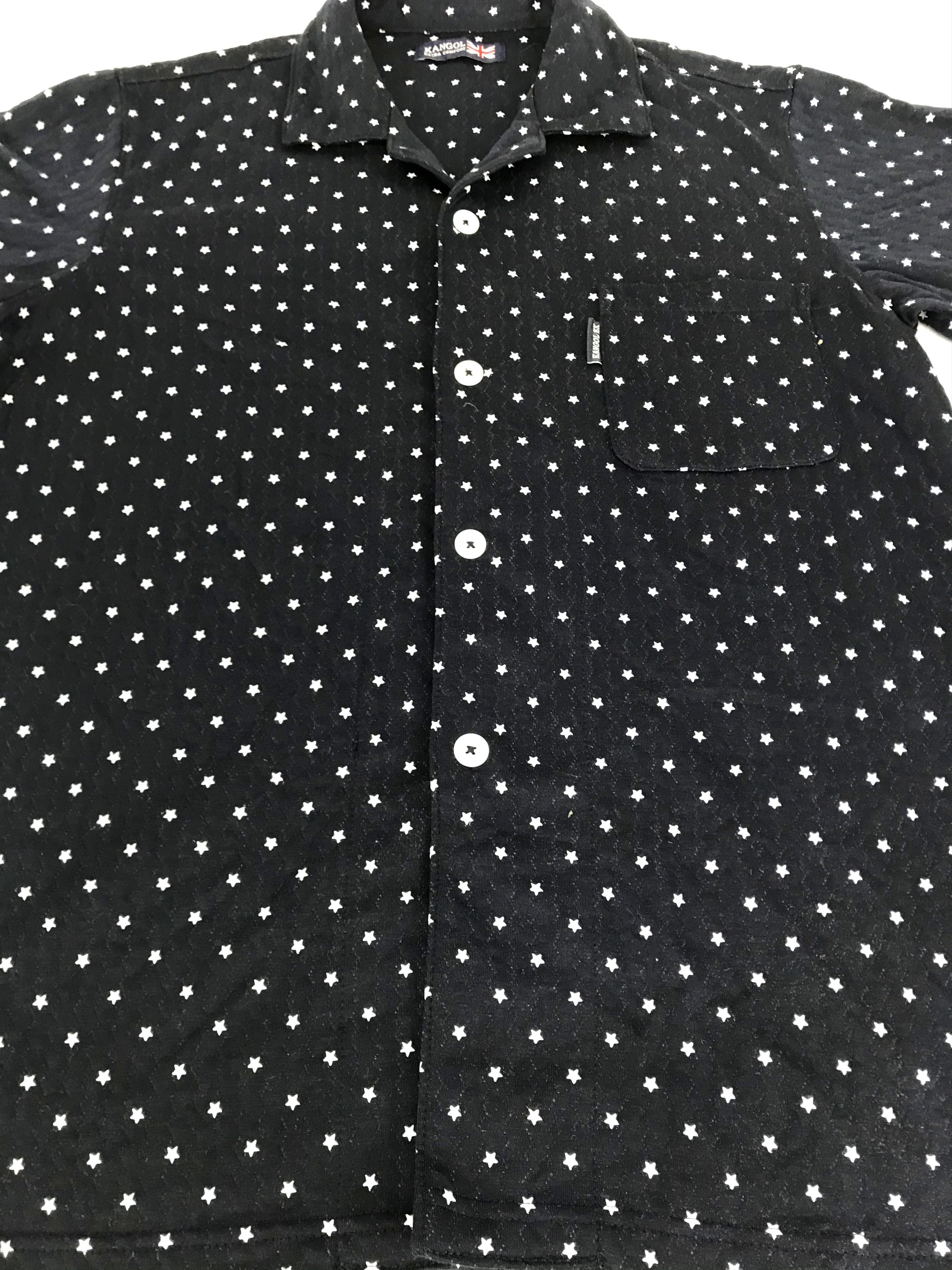 Kangol Vintage Kangol Button Down Shirt Flannel Star Polka Dot Size US M / EU 48-50 / 2 - 3 Thumbnail