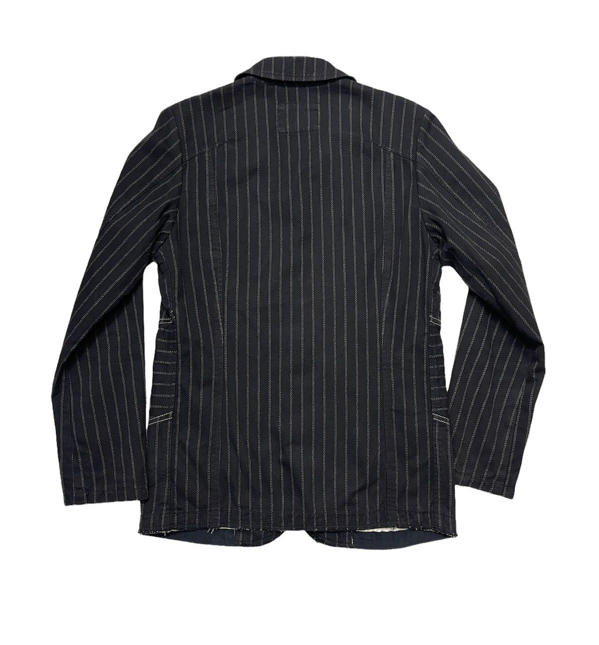 Marithe + Francois Girbaud MFG Stripe Chore Jacket Size US L / EU 52-54 / 3 - 9 Thumbnail