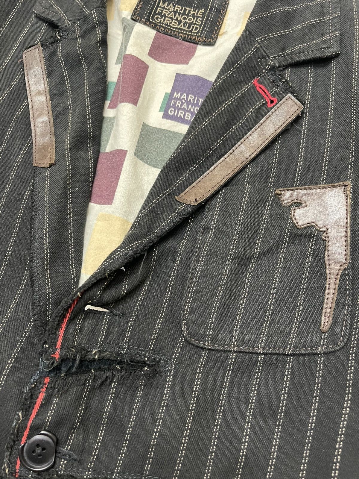 Marithe + Francois Girbaud MFG Stripe Chore Jacket Size US L / EU 52-54 / 3 - 15 Thumbnail