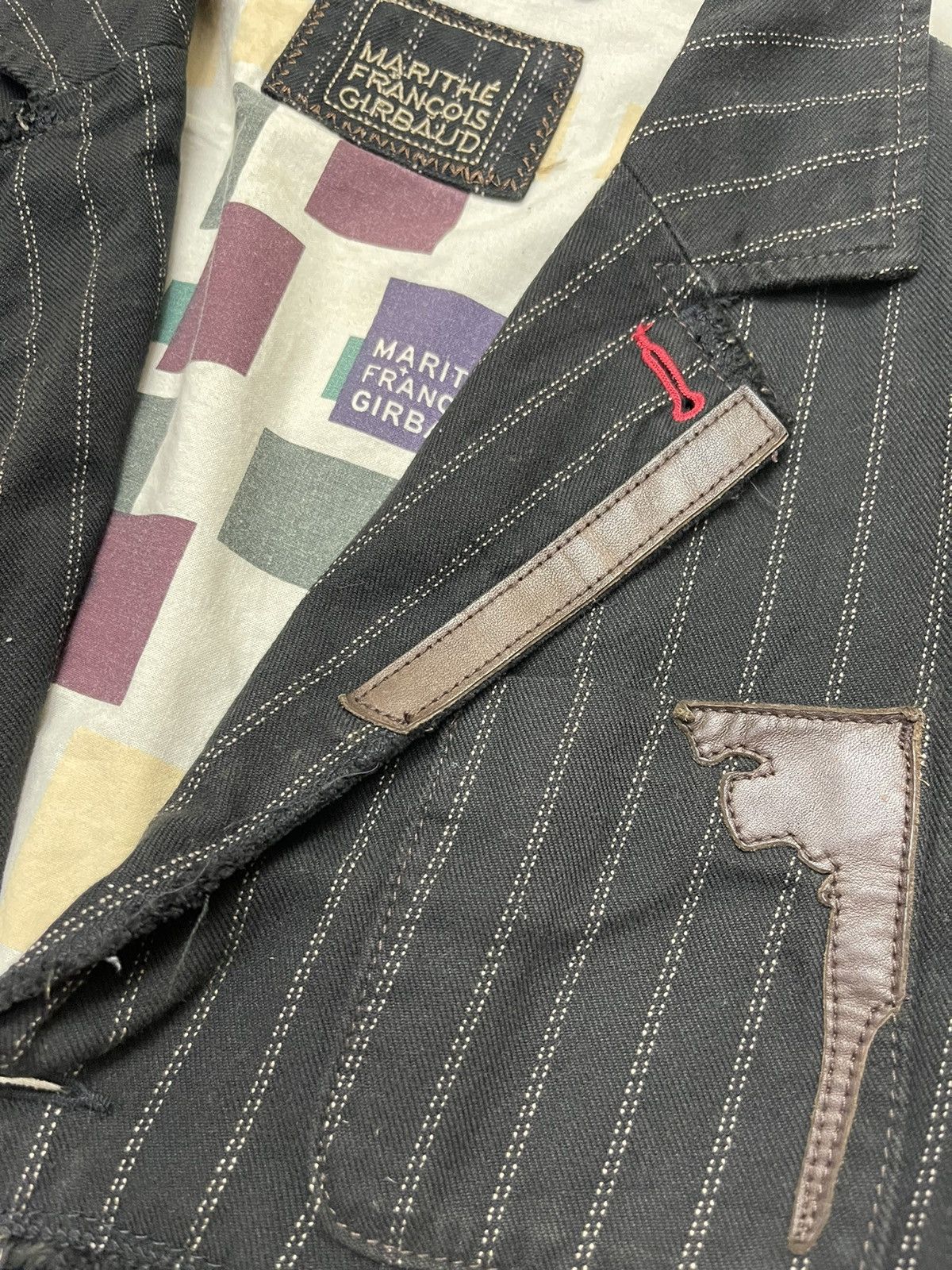 Marithe + Francois Girbaud MFG Stripe Chore Jacket Size US L / EU 52-54 / 3 - 14 Thumbnail