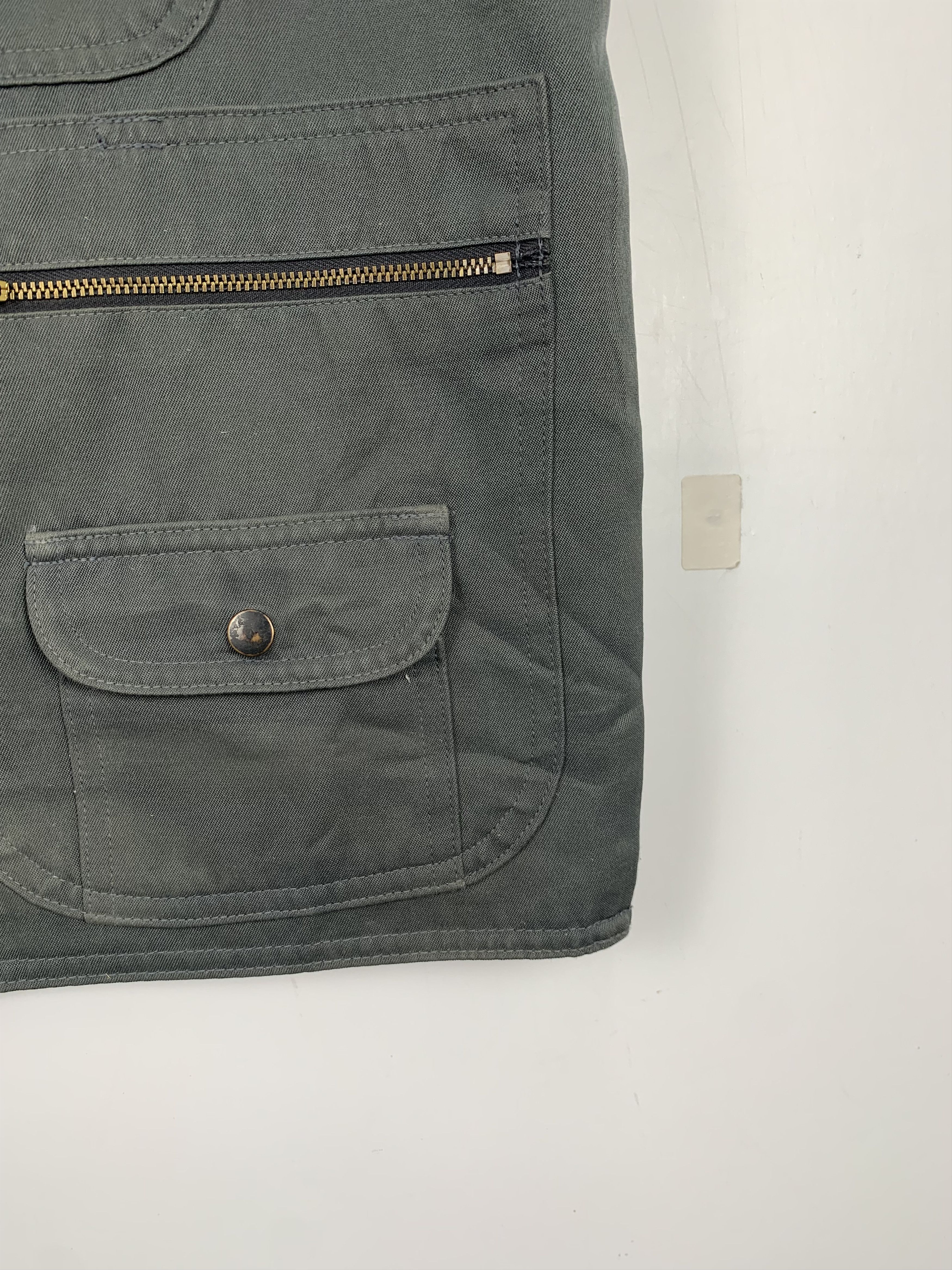 Japanese Brand Vintage TORAICHI BRAND Cotton Multi Pocket Button Vests Size US M / EU 48-50 / 2 - 3 Thumbnail