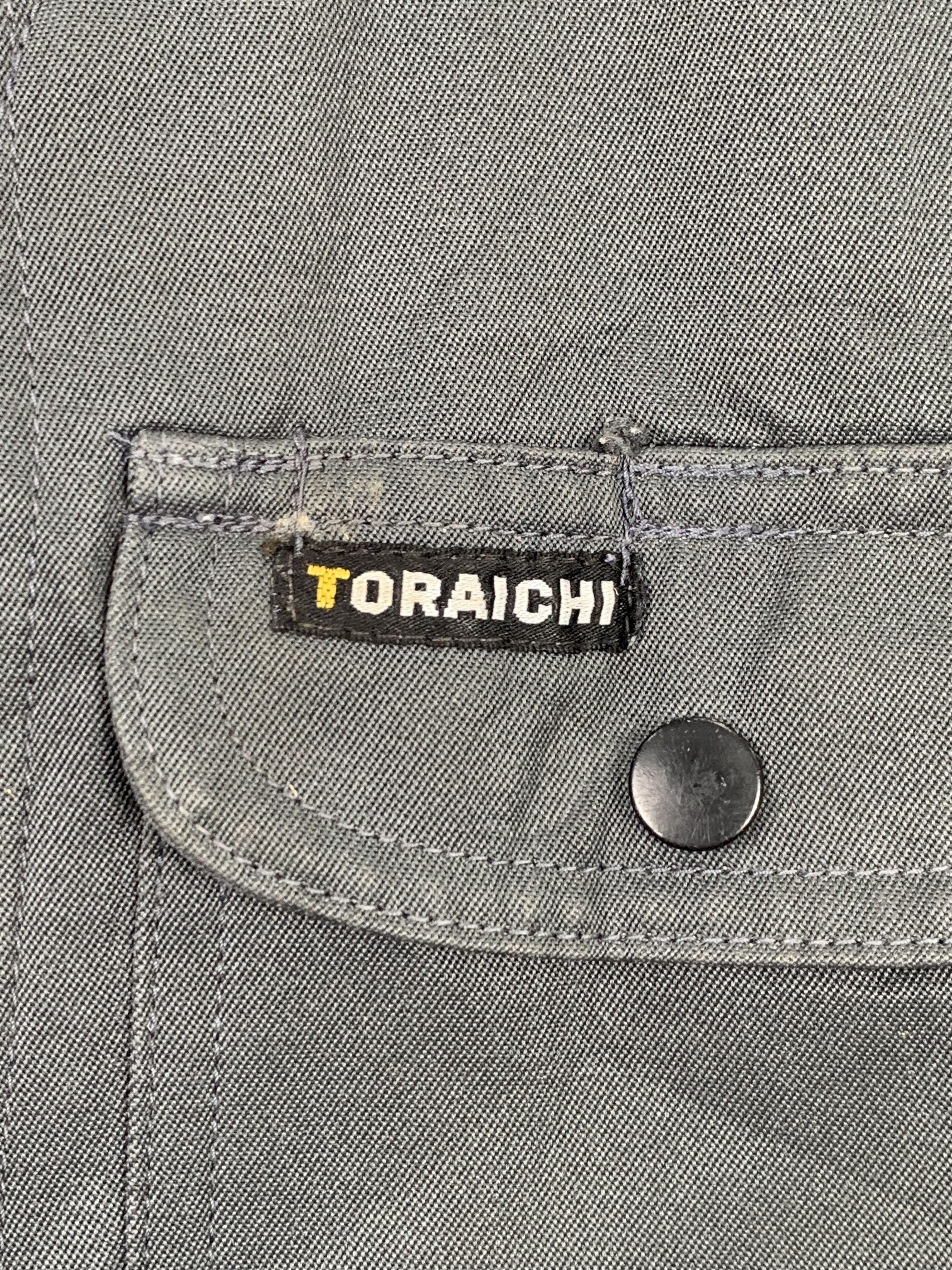 Japanese Brand Vintage TORAICHI BRAND Cotton Multi Pocket Button Vests Size US M / EU 48-50 / 2 - 5 Thumbnail
