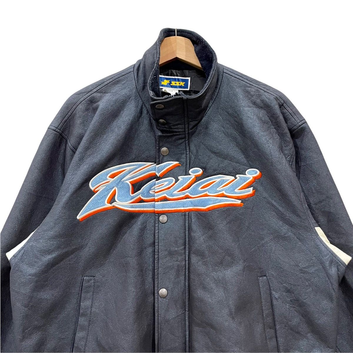Japanese Brand Vintage!! SSK Japanese Baseball Bomber Jacket Size US L / EU 52-54 / 3 - 4 Thumbnail
