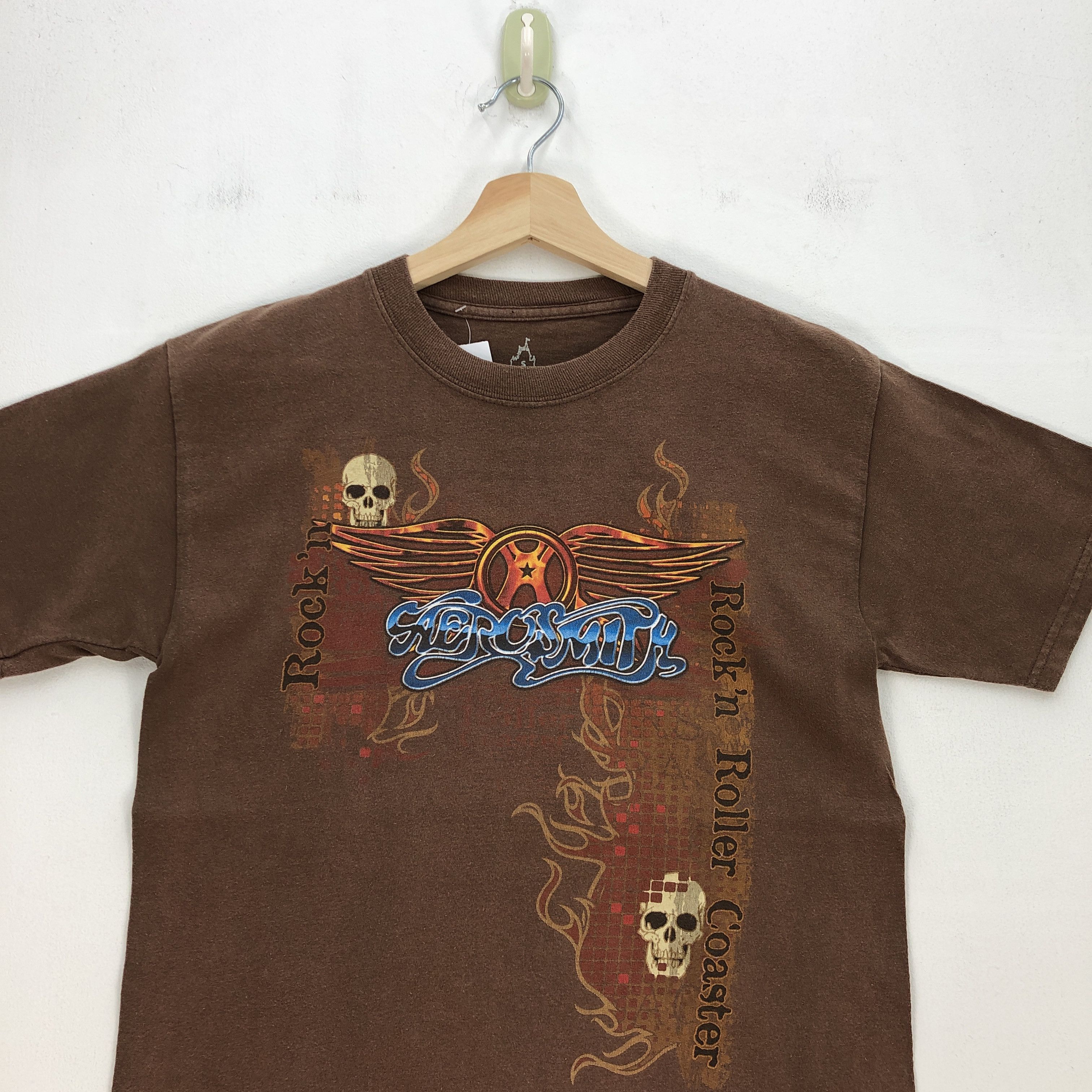 Band Tees Vintage Aerosmith T Shirt Disney Band Tour 56789 Size US S / EU 44-46 / 1 - 3 Thumbnail